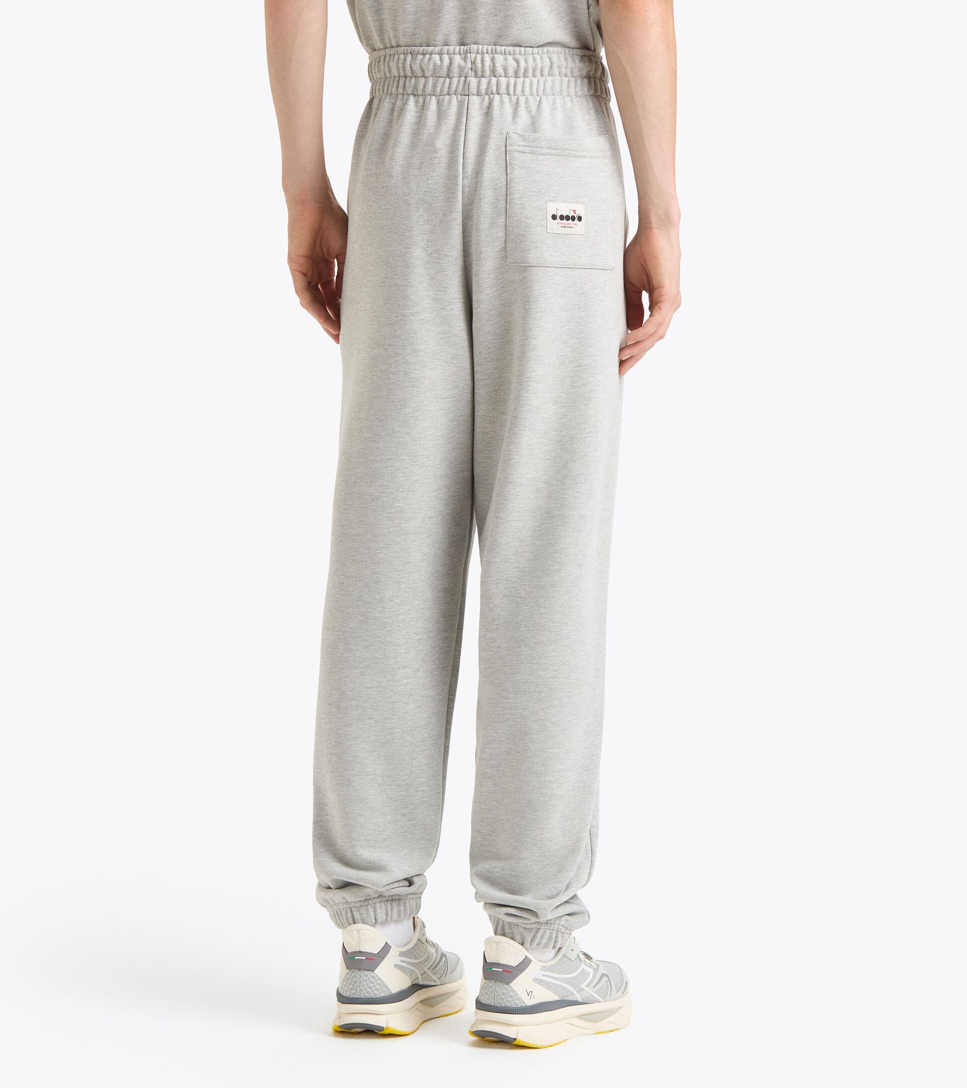 Legacy joggers with a comfort fit - Made in Italy - All-Gender
 PANTS LEGACY HIGH RISE MELANGE - Diadora