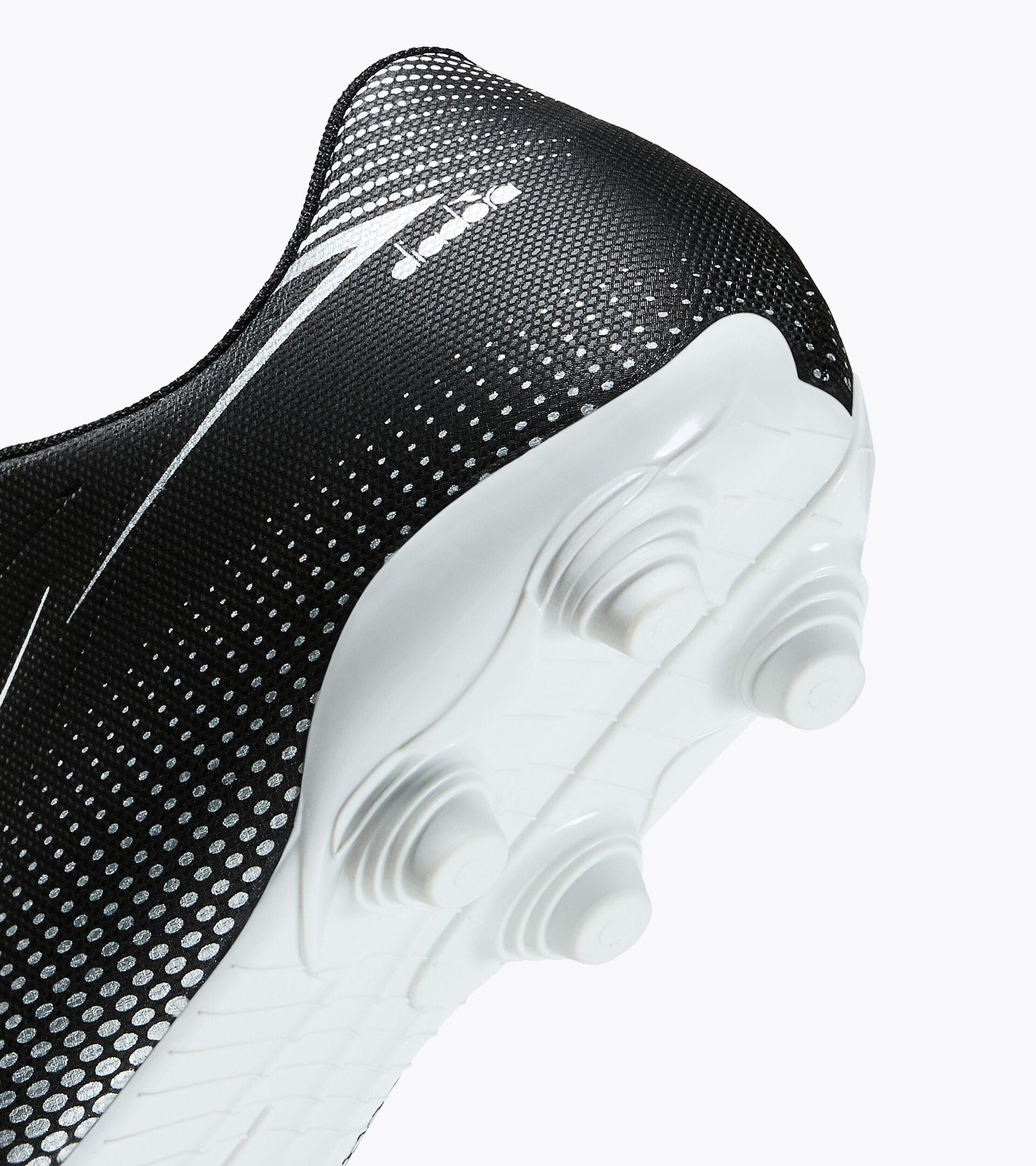 Firm ground football boots - Men&rsquo;s PICHICHI 9 FG BLACK/WHITE/SILVER DD - Diadora