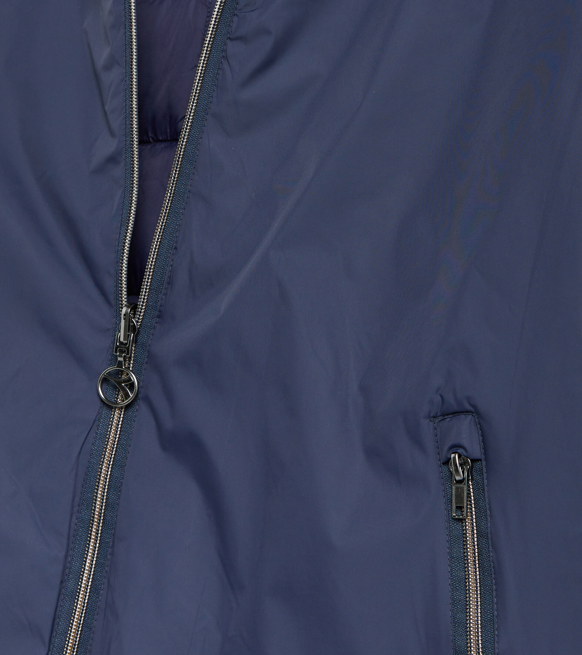 Reversible puffer jacket - Men HOODIE INSULATED JACKET CLASSIC NAVY/BLUE COSMOS - Diadora