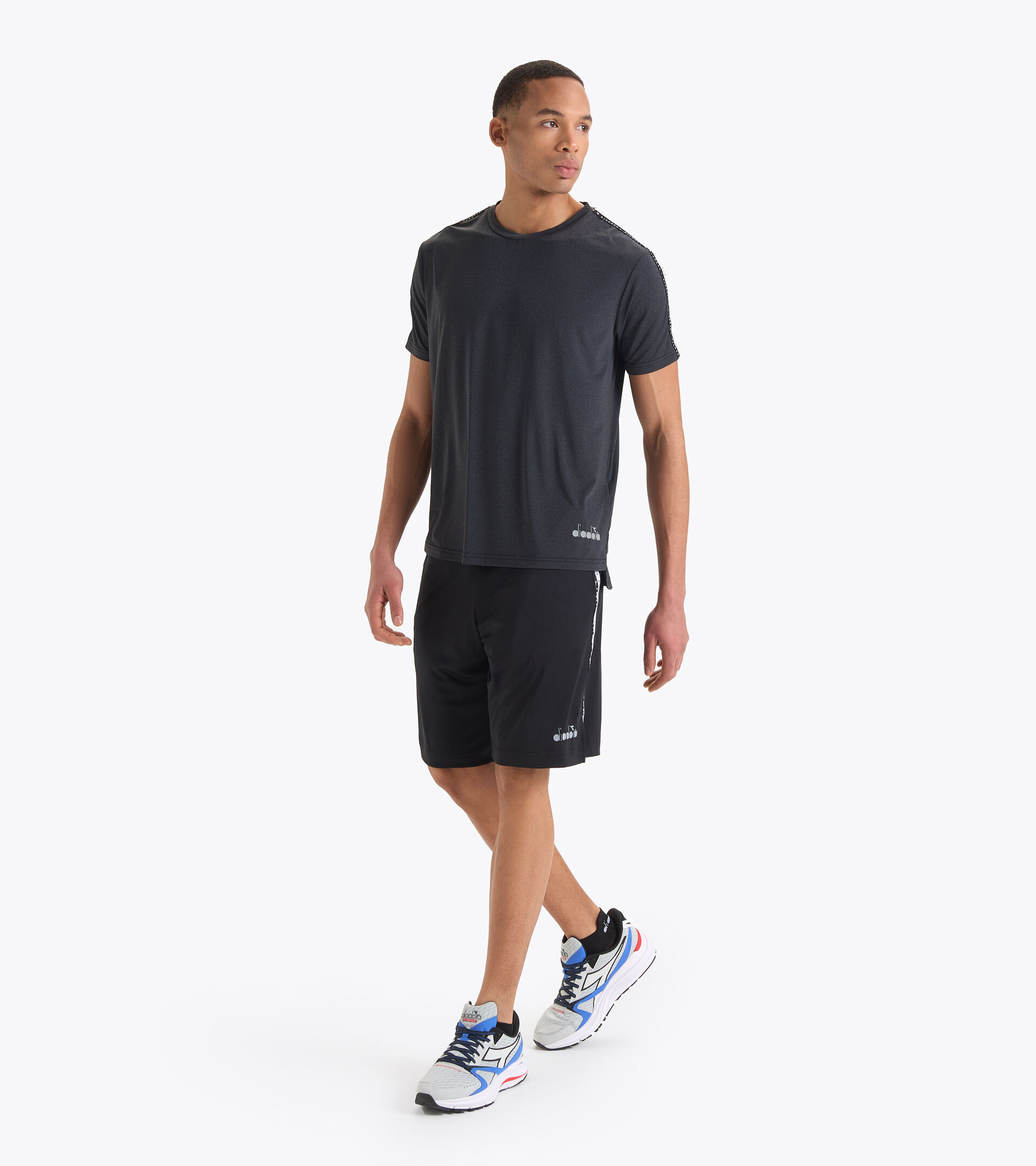 Running shorts - Men BERMUDA BE ONE BLACK - Diadora