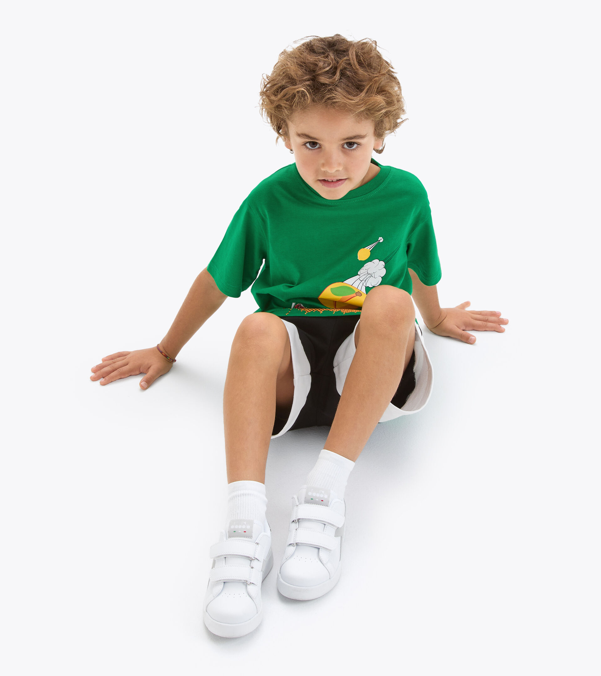 T-Shirt - Jungen JB. T-SHIRT SS BOUNCE FROHLICHGRUN - Diadora