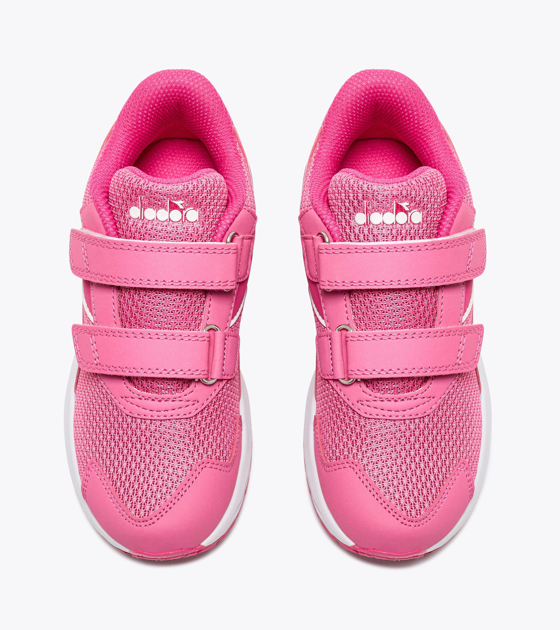 Zapatillas de running juveniles - Unisex  FALCON 4 JR V ROSA AZALEA/FUCSIA MORADO - Diadora