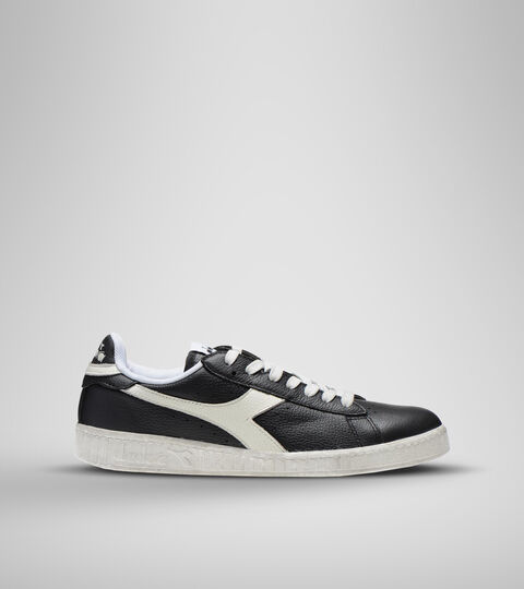 GAME L LOW WAXED, NEGRO/BLANCO Zapatilla deportiva - Unisex GAME L LOW WAXED NEGRO/BLANCO - Diadora