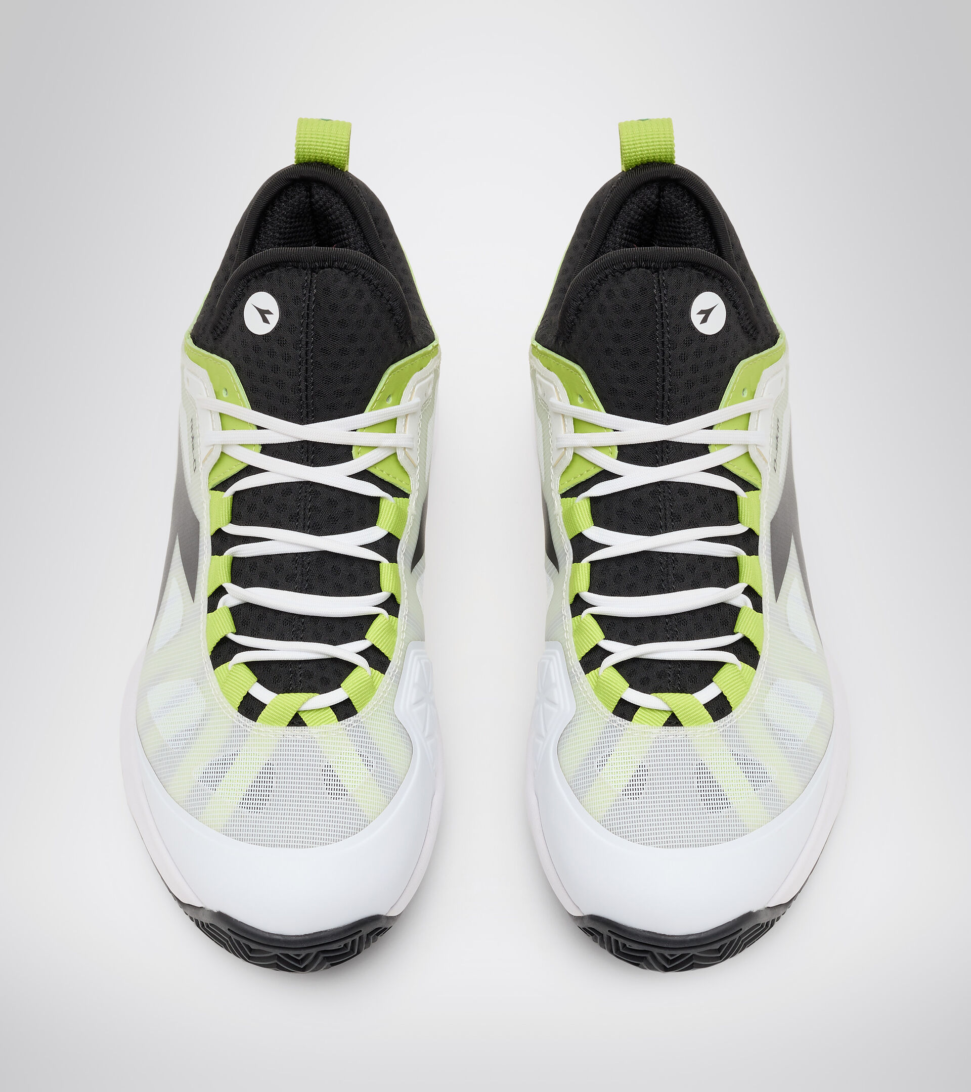 Footwear Sport UOMO SPEED BLUSHIELD FLY 3 + CLAY BLANCO/NEGRO/VERDE LIMA Diadora