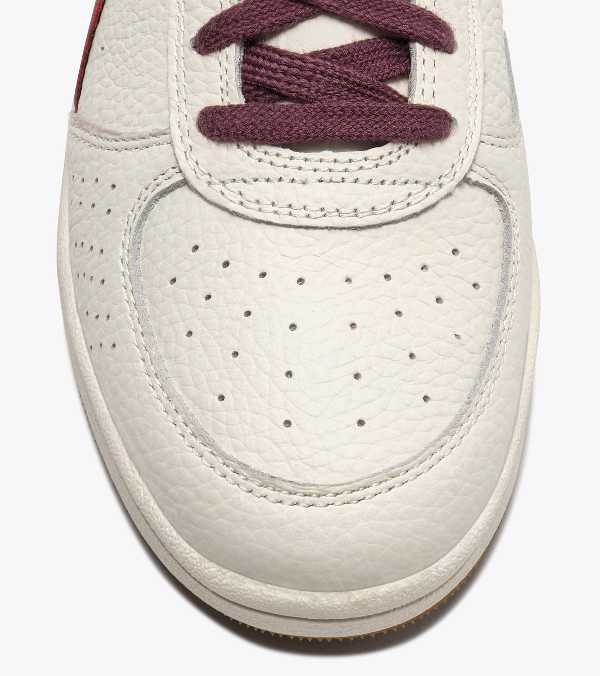 Heritage Leather Sneaker - All-gender B.ELITE DOMINIO WHITE/ADVENT VIOLET - Diadora