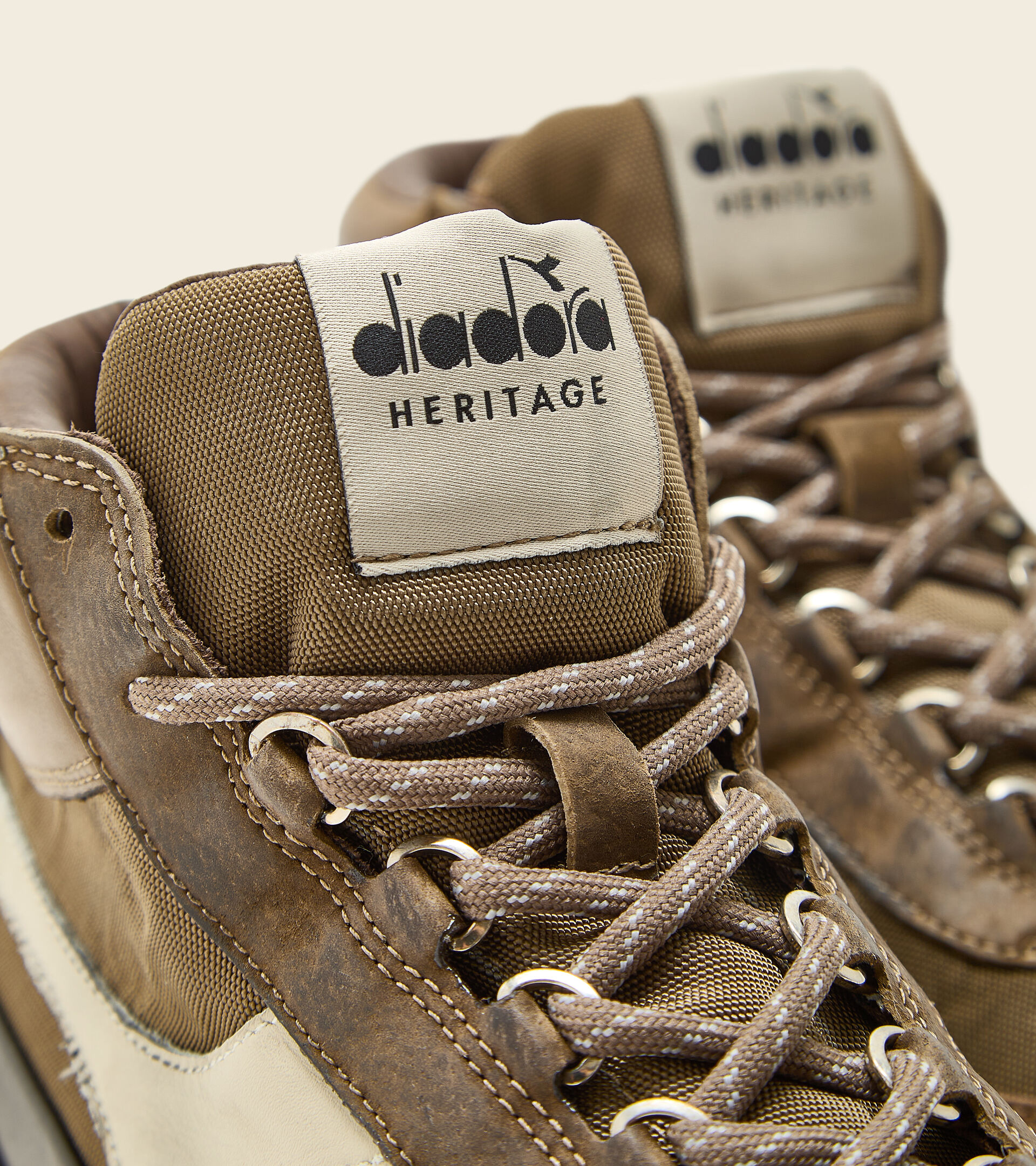 null EQUIPE MID MAD NUBUCK SW BROWN ANTELOPE - Diadora