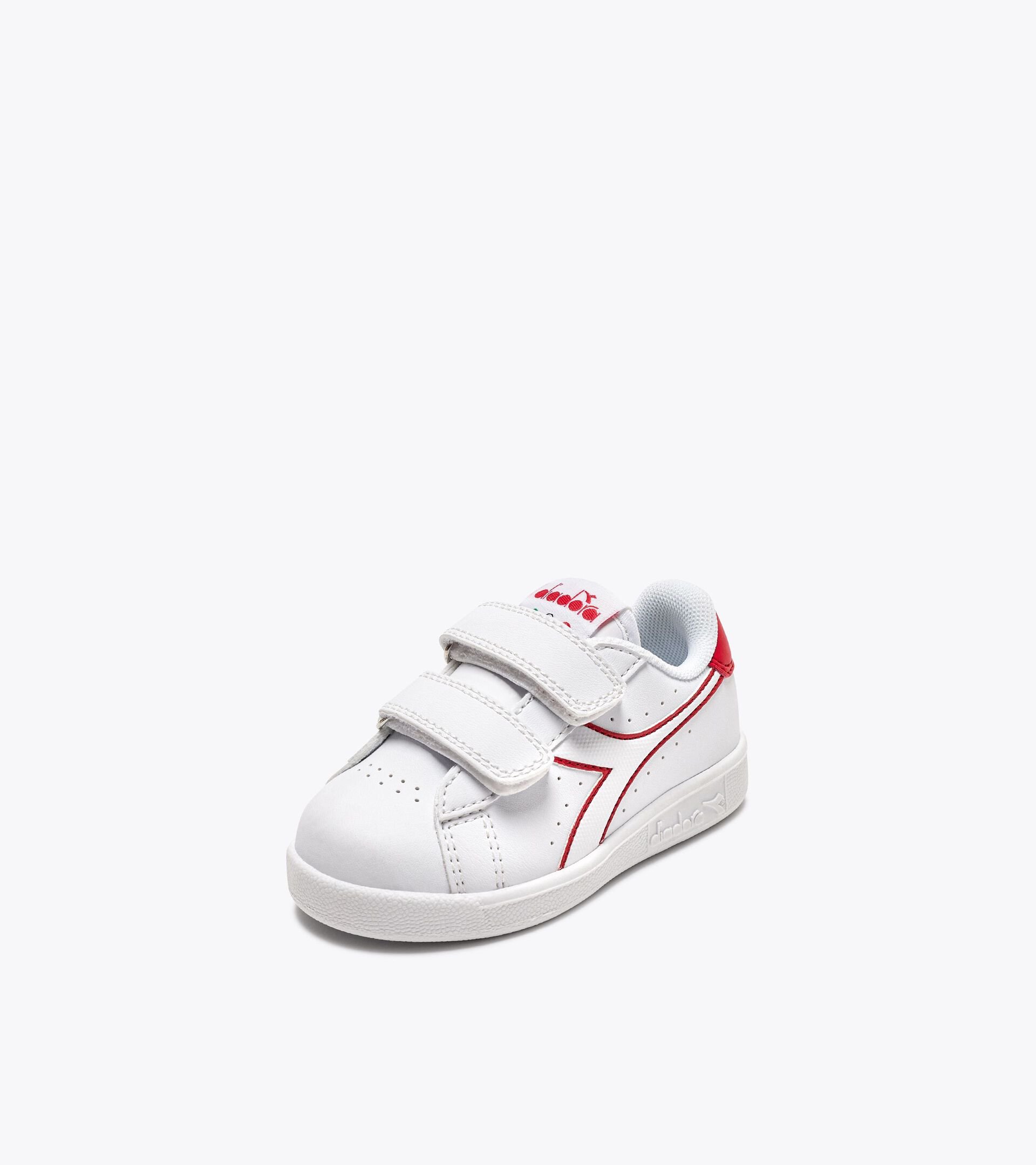 Sports shoes - Toddlers 1-4 years GAME P TD WHITE/BITTERSWEET RED - Diadora