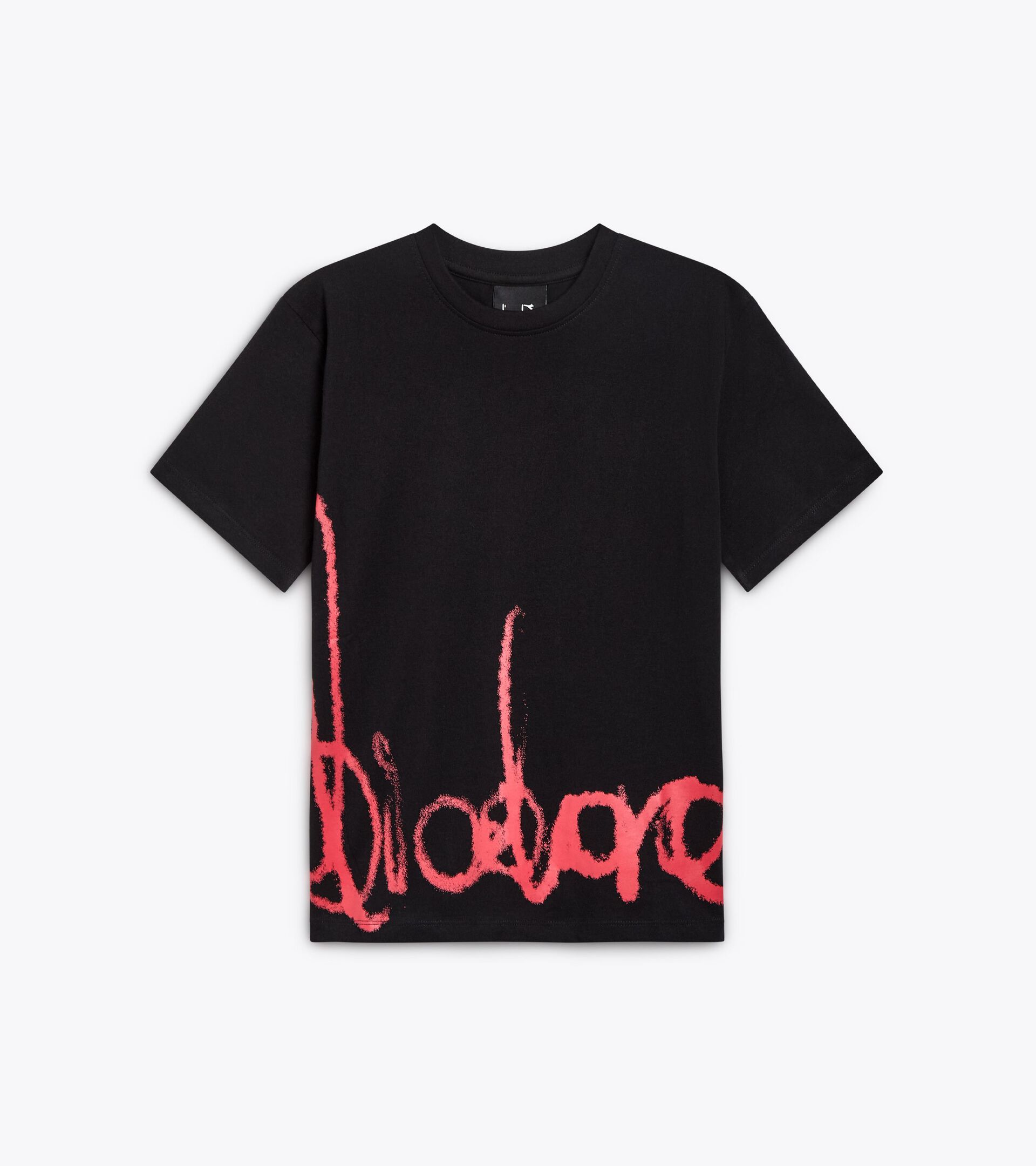 T-shirt - Graffiti-inspired print - Boy JB. T-SHIRT SS GRAFFITI BLACK - Diadora