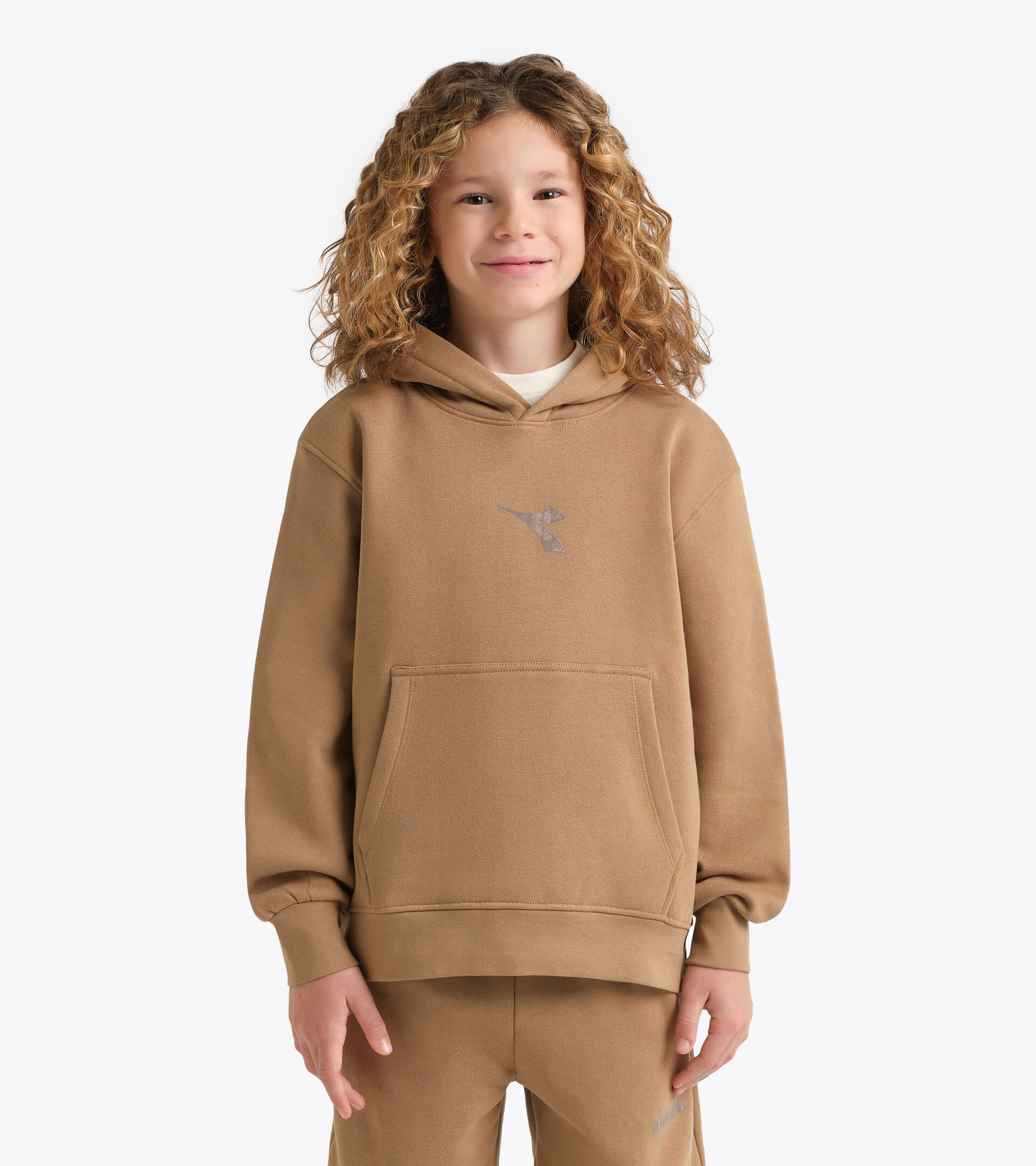 Hoodie - Boys  JB. HOODIE FRIENDLY TEAM WILD DOVE - Diadora