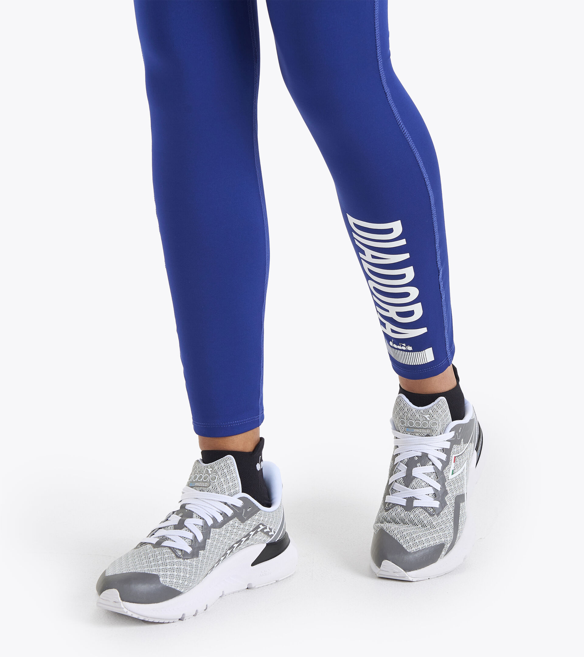 Leggings da running - Donna L. TIGHTS BE ONE BLU STAMPA - Diadora