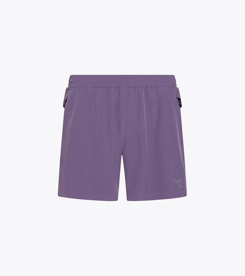6&rsquo;&rsquo; Shorts with FIBRAZERO Technology - Racing - Men&rsquo;s SHORTS FIBRAZERO 6 VIOLET GRAPE COMPOTE - Diadora