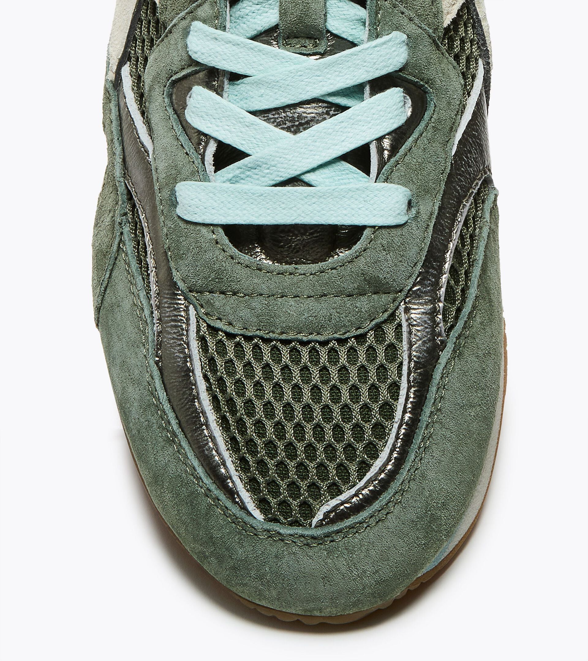 Heritage Sneaker - Low-Profile - Women&rsquo;s EQUIPE REVENGE MESH SW WN GREEN MUSHROOM - Diadora
