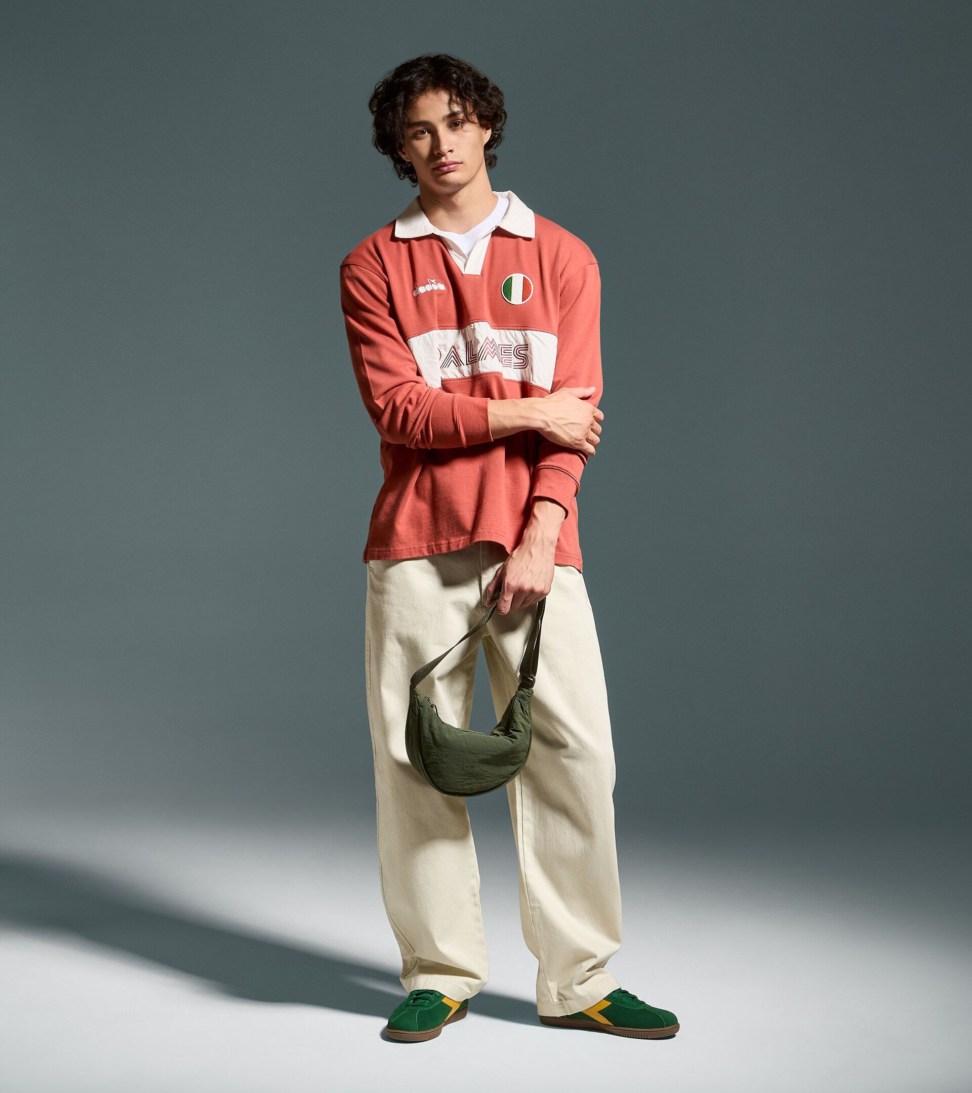 Legacy Polo - Made in Italy - All-gender
POLO LS LEGACY BROWN BURNT BRICK - Diadora