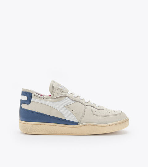 Heritage shoe - Unisex MI BASKET ROW CUT LIGHT GREY - Diadora