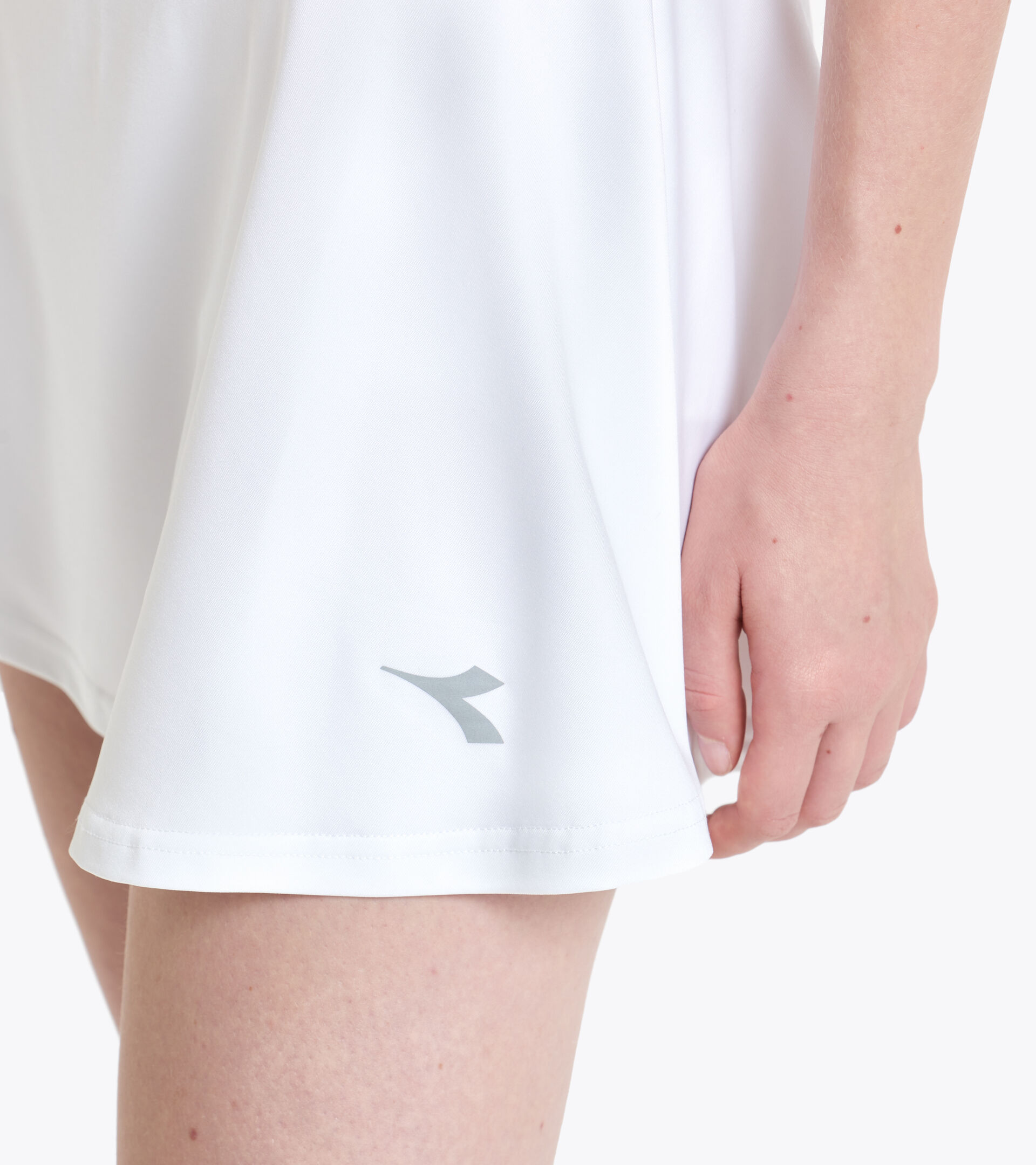 Tennis skirt - Women L. SKIRT COURT OPTICAL WHITE - Diadora
