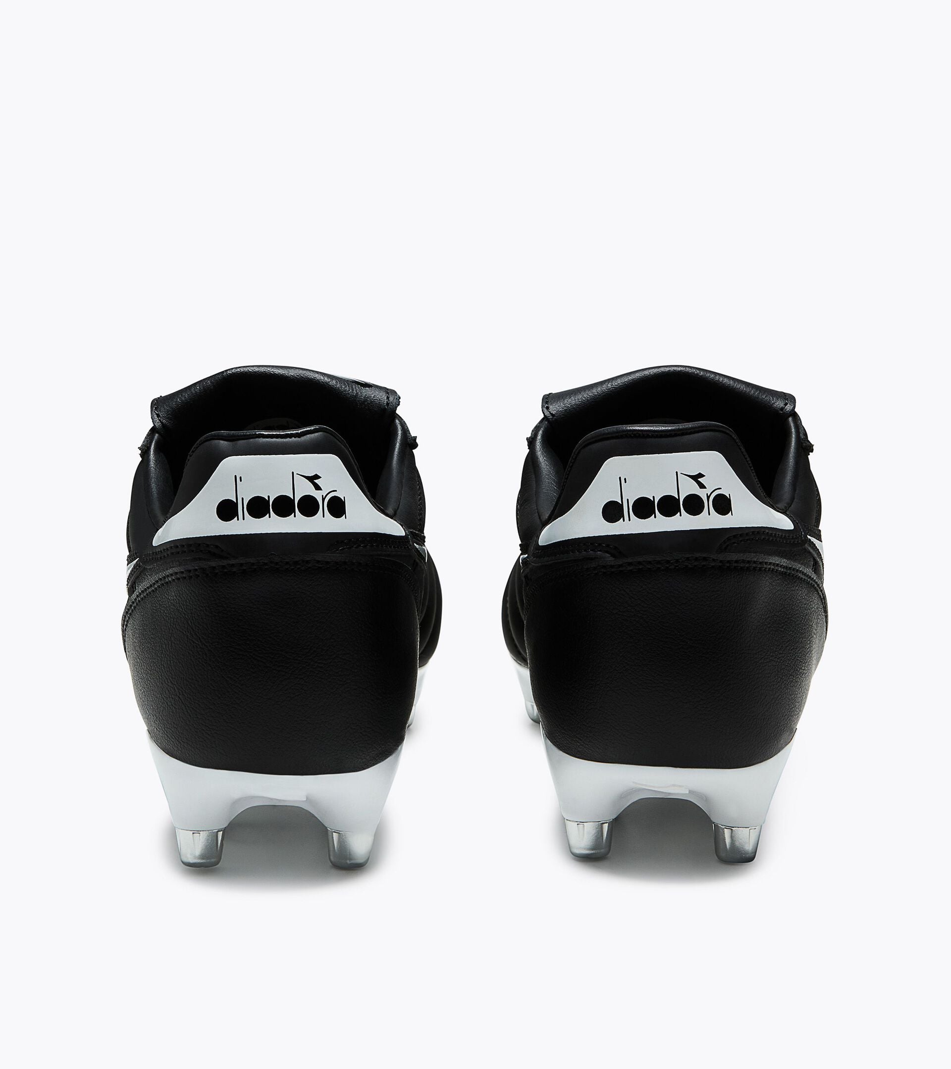 Soft/wet ground football boots - Men&rsquo;s BRASIL ICON ACADEMY SG BLACK /WHITE - Diadora