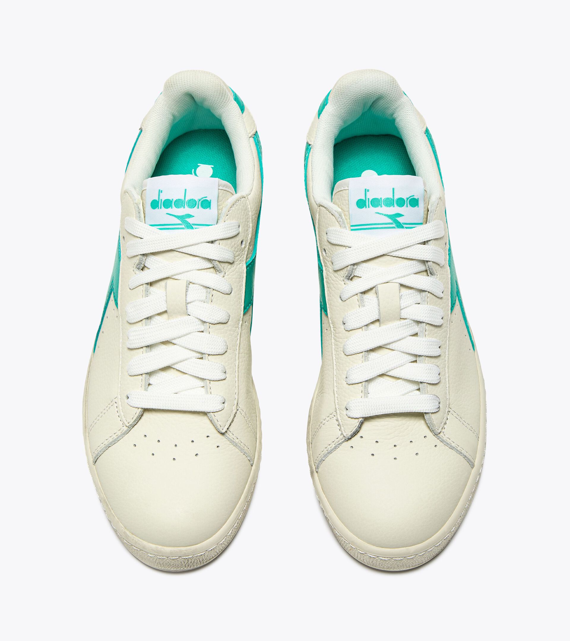 Sporty sneakers - All-Gender GAME L LOW WAXED SPECTRA GREEN - Diadora