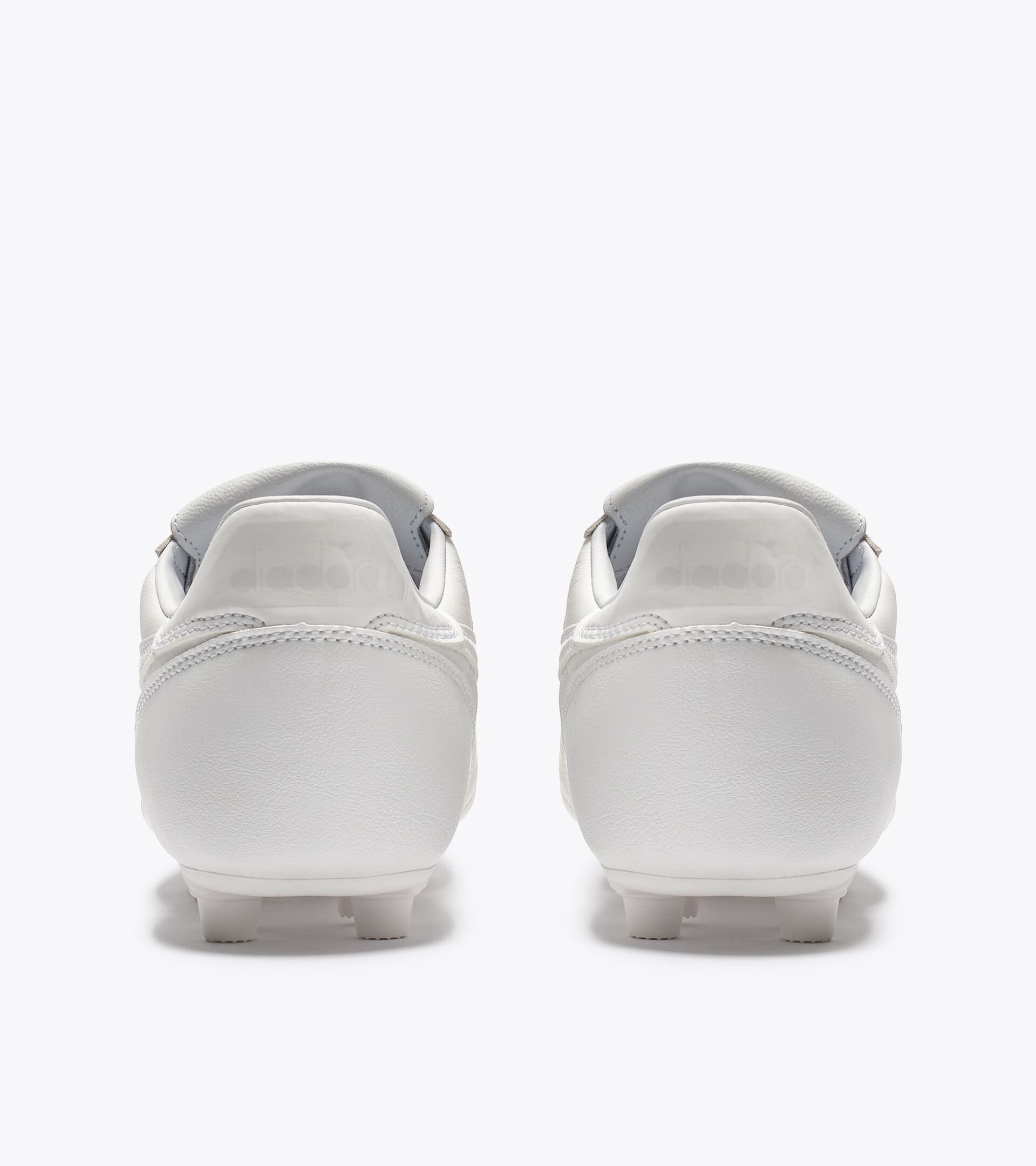 Leather calcio boots for firm grounds - Men&rsquo;s BRASIL ICON LT T MDPU WHITE - Diadora