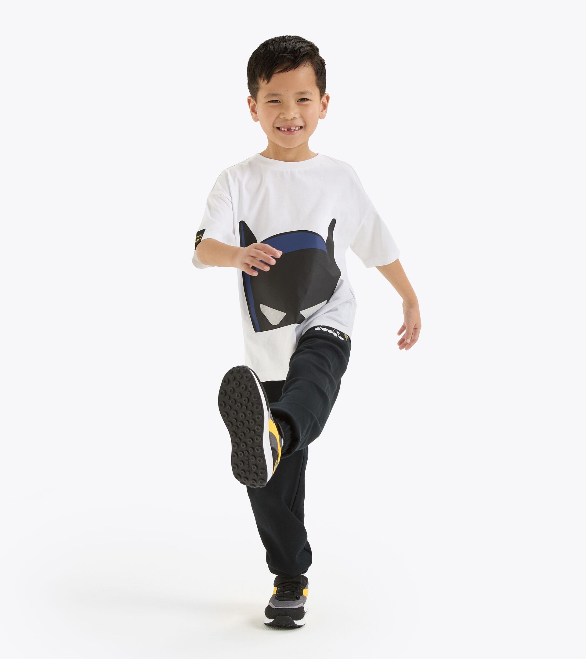 Jogger supereroi - Bambini e bambine 
 JU.JOGGER PANT SUPERHEROES NERO - Diadora