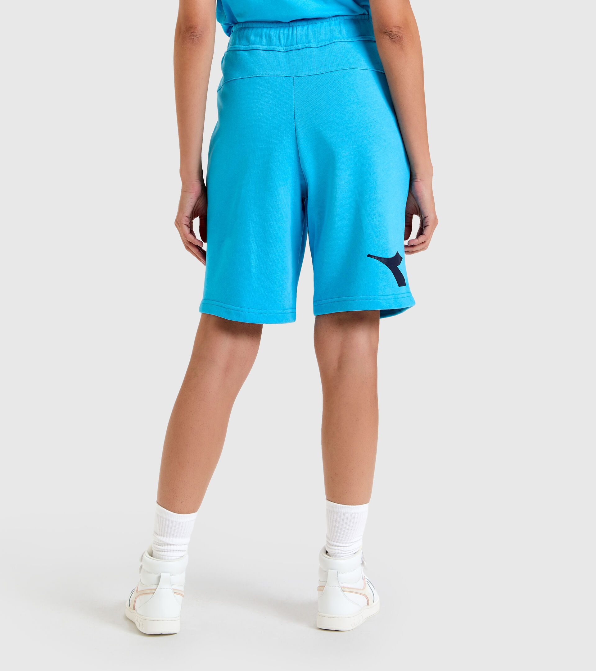 Organic cotton shorts - Unisex BERMUDA MANIFESTO SKY BLUE INTENSE - Diadora