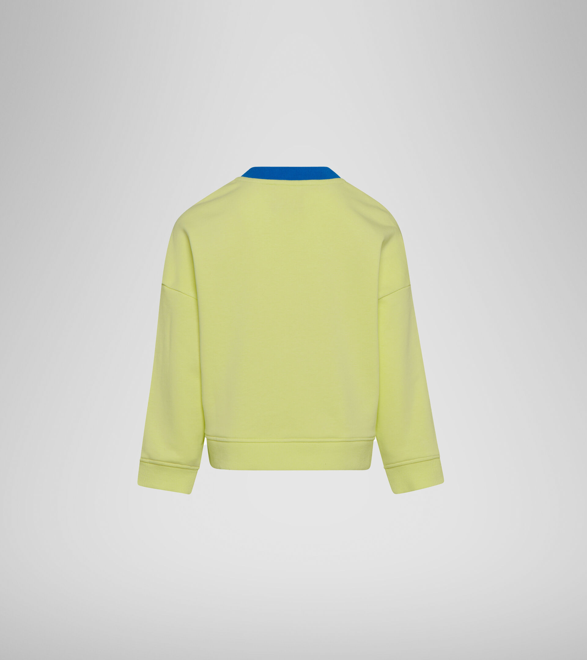 Apparel Sport BAMBINO JG. SWEATSHIRT CREW LOGO MANIA LIMA SOLEADO Diadora