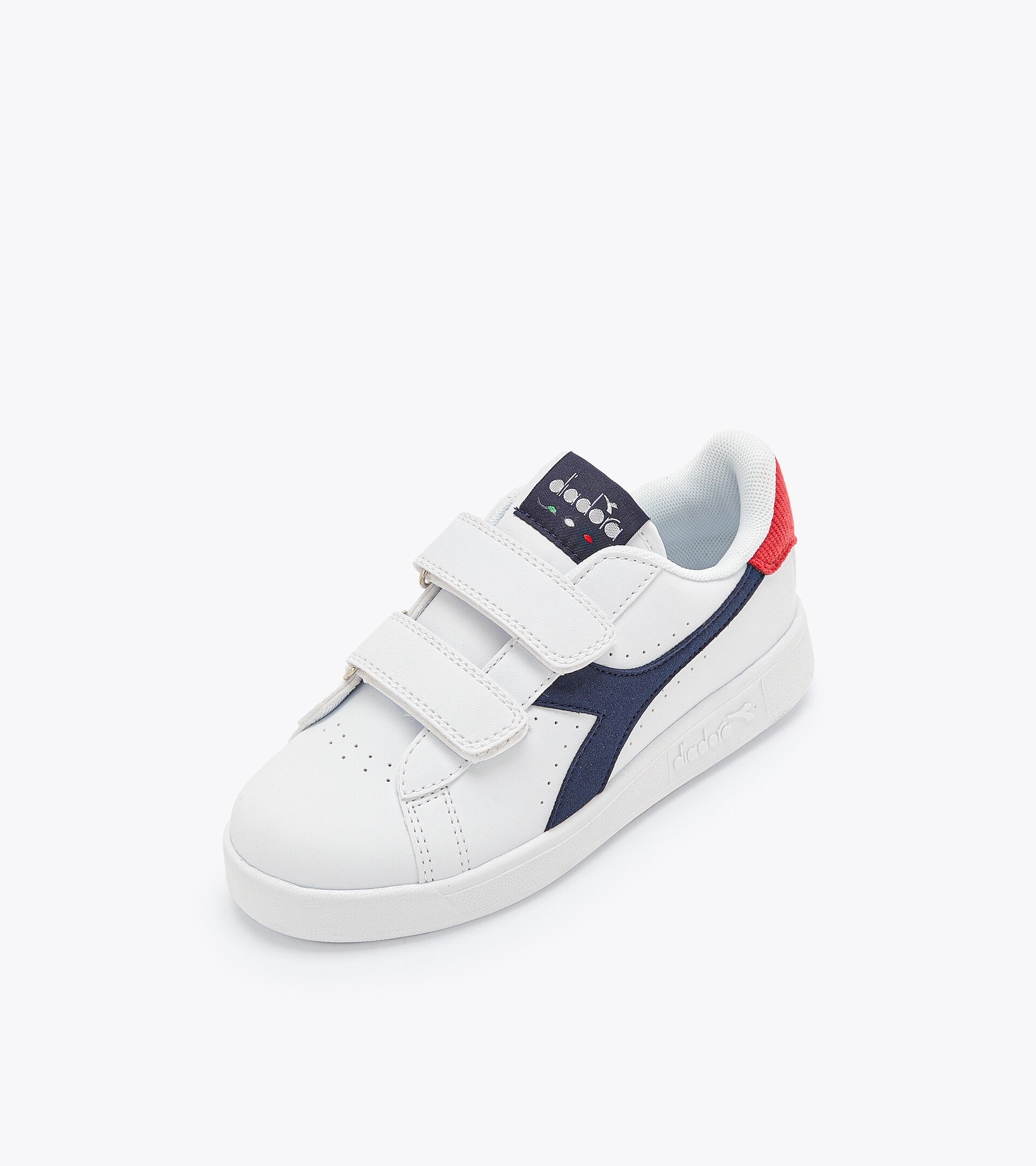 Sportschuh - Kinder 4-8 Jahren GAME P ACE PS WEISS/PIJACKE - Diadora
