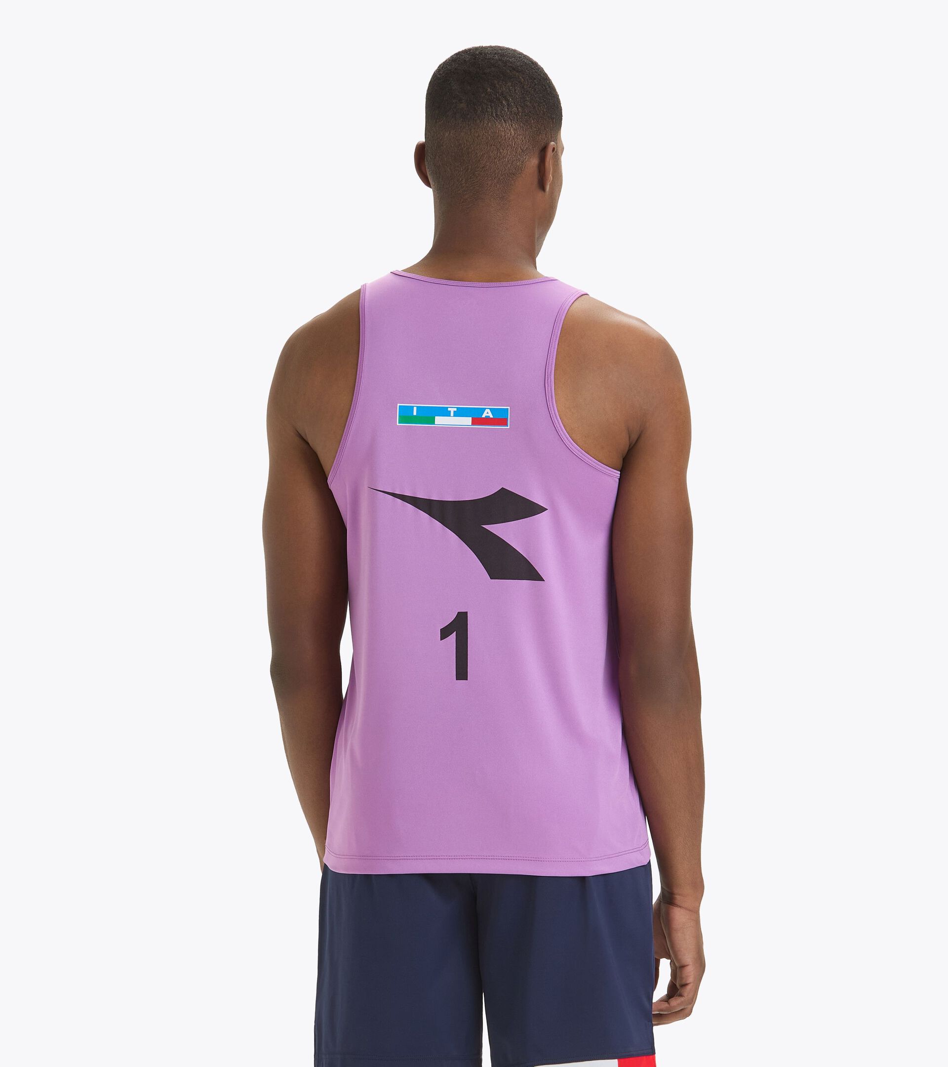 Championship tank Men - Italian Beach Volley Championship CANOTTE GARA UOMO #1 CAMP. ITALIANO 24 BELLFLOWER - Diadora
