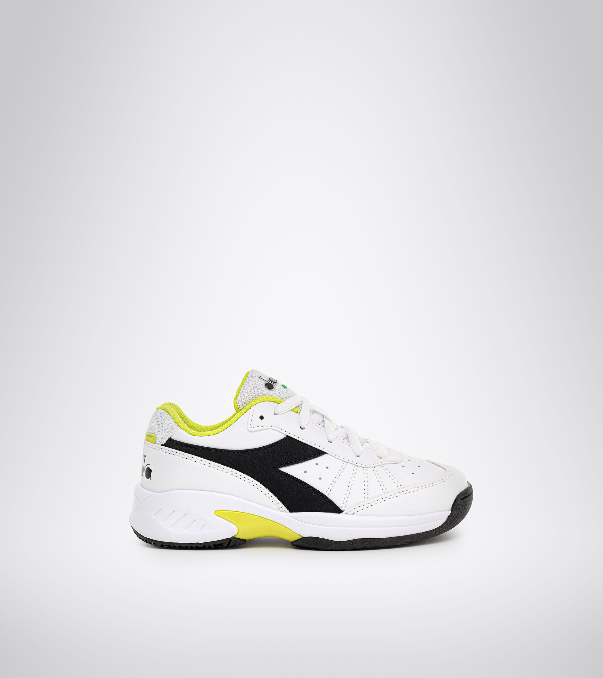 Footwear Sport BAMBINO S. CHALLENGE 3 SL JR BLCO/NGR/MANANTIALES DE SULFUR Diadora