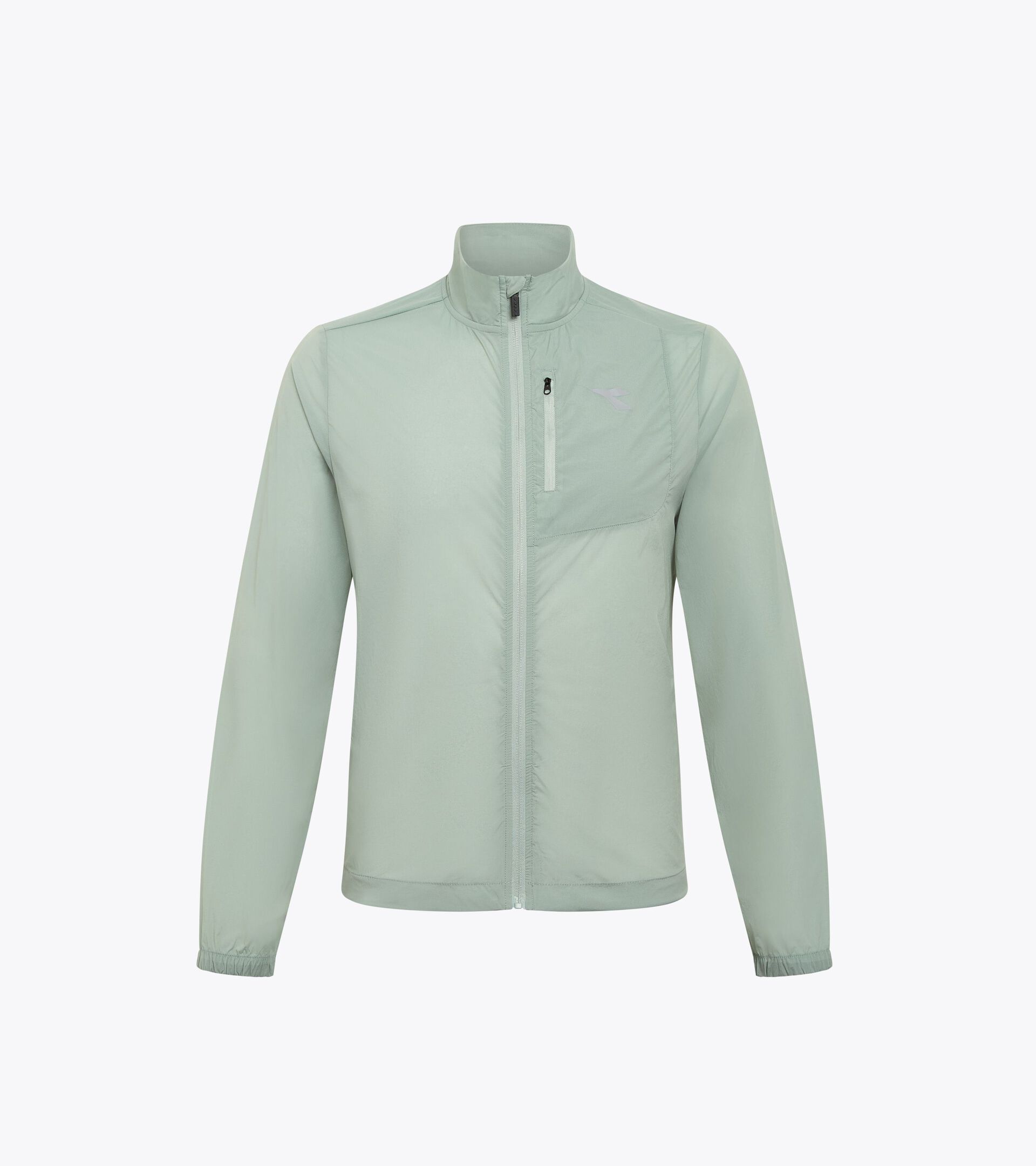 Packable windbreaker jacket - Running - Men’s WINDBREAKER PACKABLE JACKET ICEBERG GREEN - Diadora