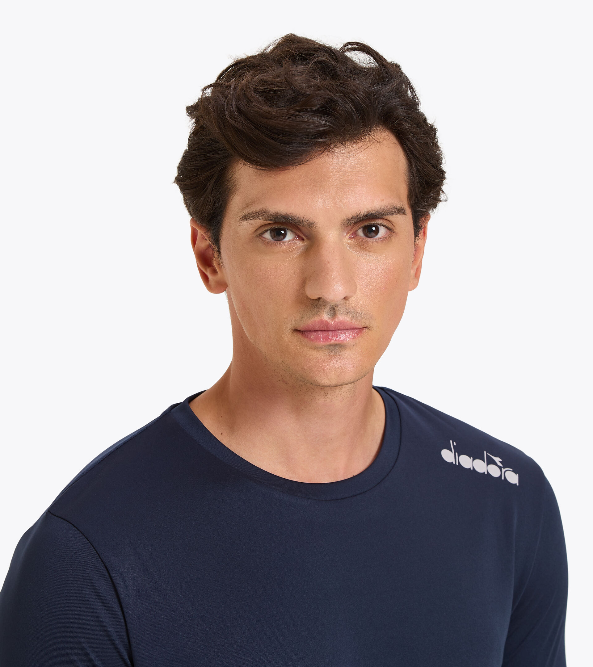 Running T-shirt - Men SS CORE TEE BLUE CORSAIR - Diadora