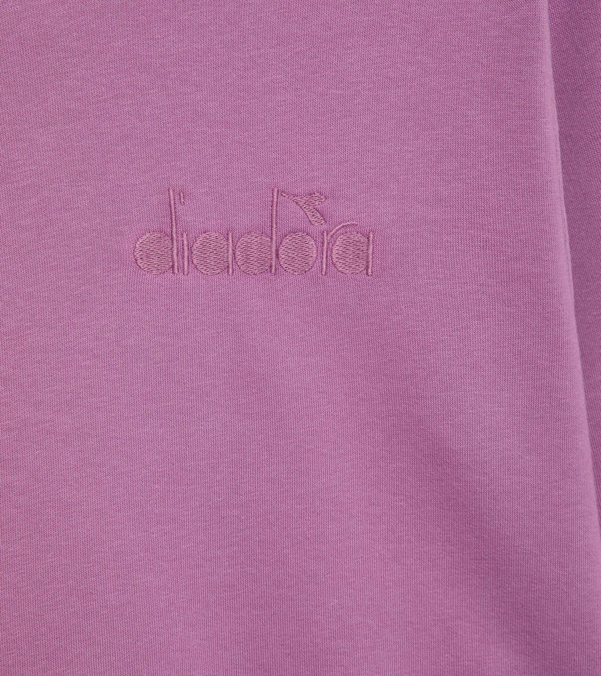 Felpa con cappuccio - Donna L. HOODIE ATHL. LOGO VIOLA GELSO - Diadora