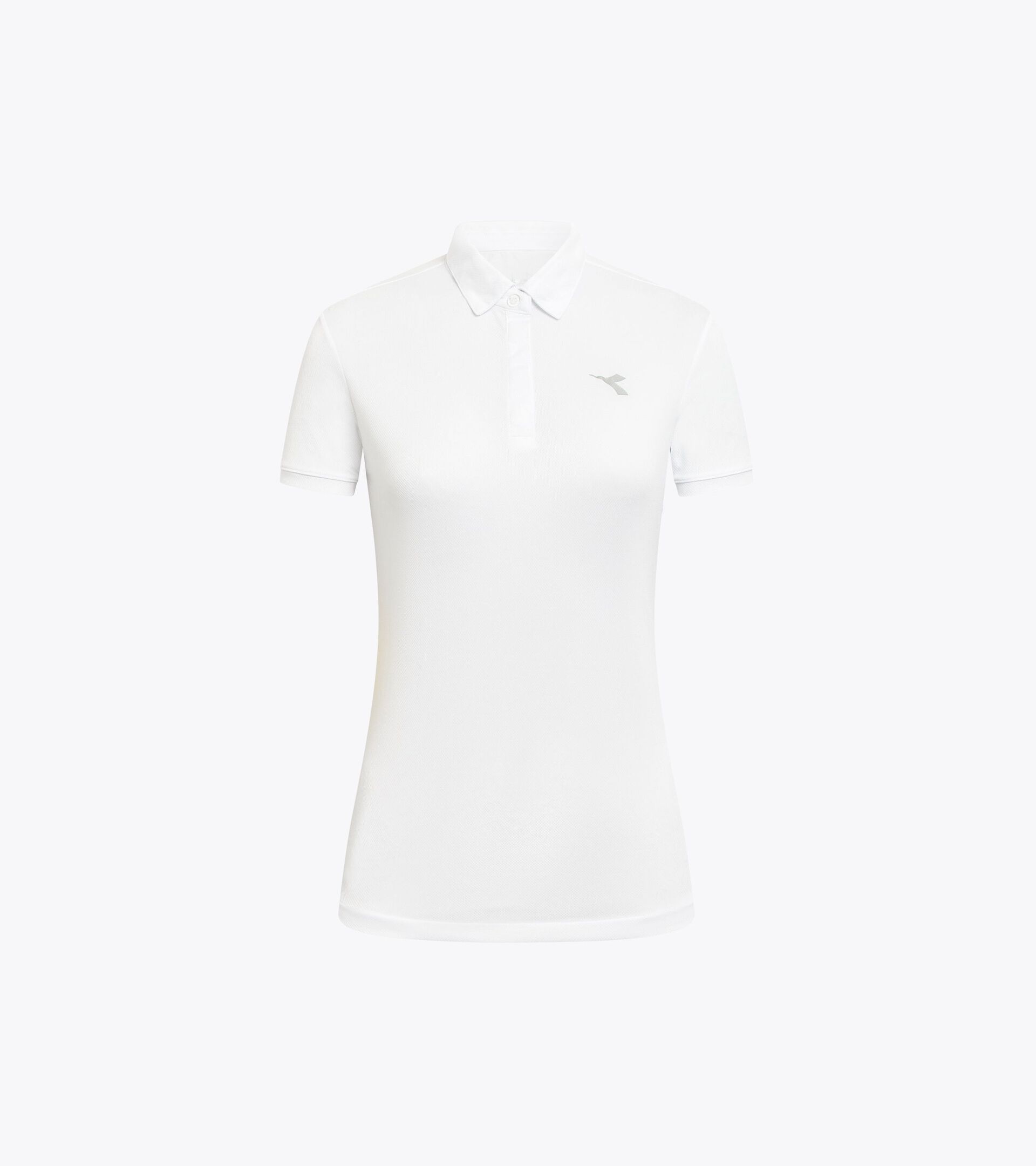 Tennis-Polohemd - Damen L. POLO COURT STRAHLEND WEISSE - Diadora