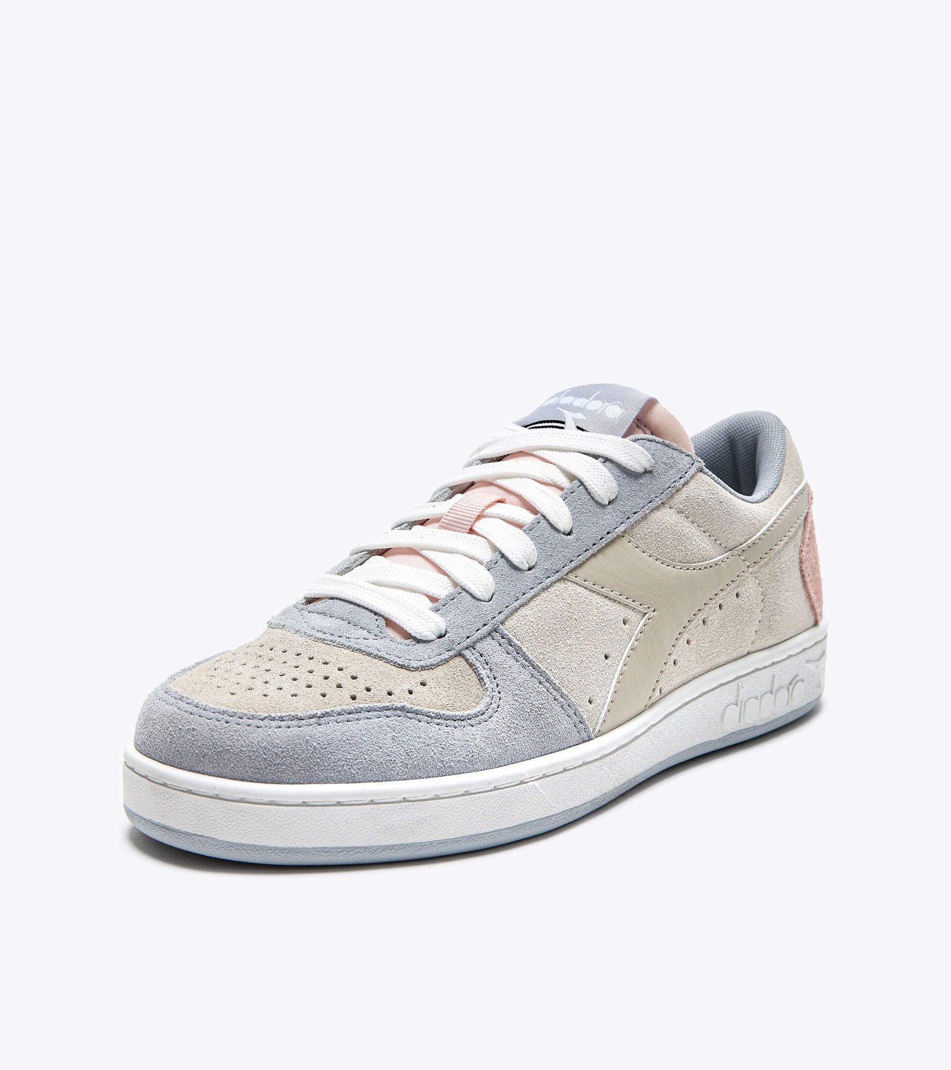 Sneaker sportiva - Donna MAGIC BASKET LOW SUEDE WN AZZ GHIACCIO ARTIC/BCO SOSPIRO - Diadora