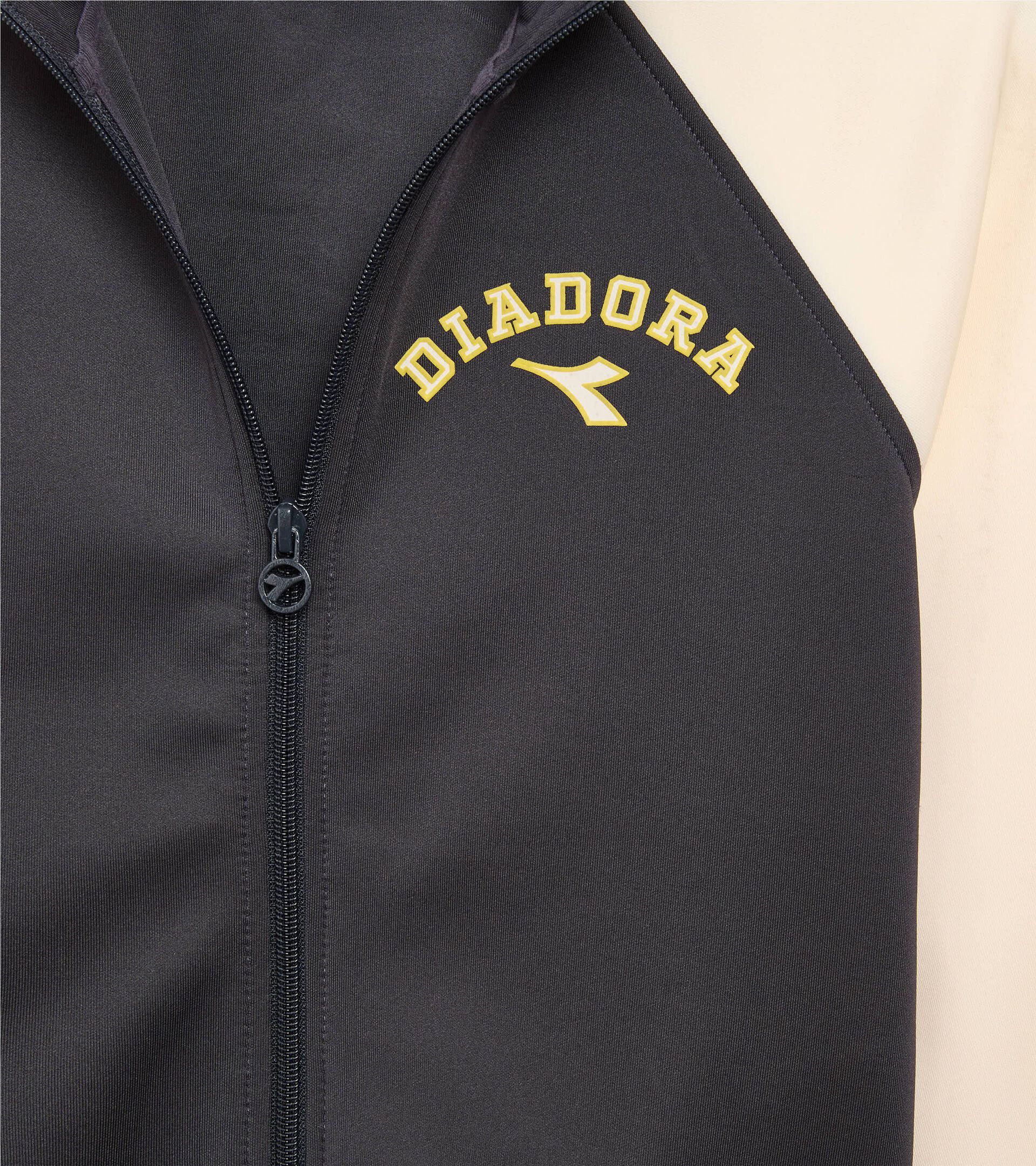 College-inspired Peanuts tracksuit - Kids JU. TRACKSUIT FZ PEANUTS BLUE DENIM - Diadora