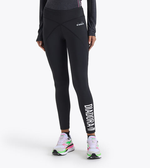 Running shorts - Women  L. TIGHTS BE ONE BLACK - Diadora