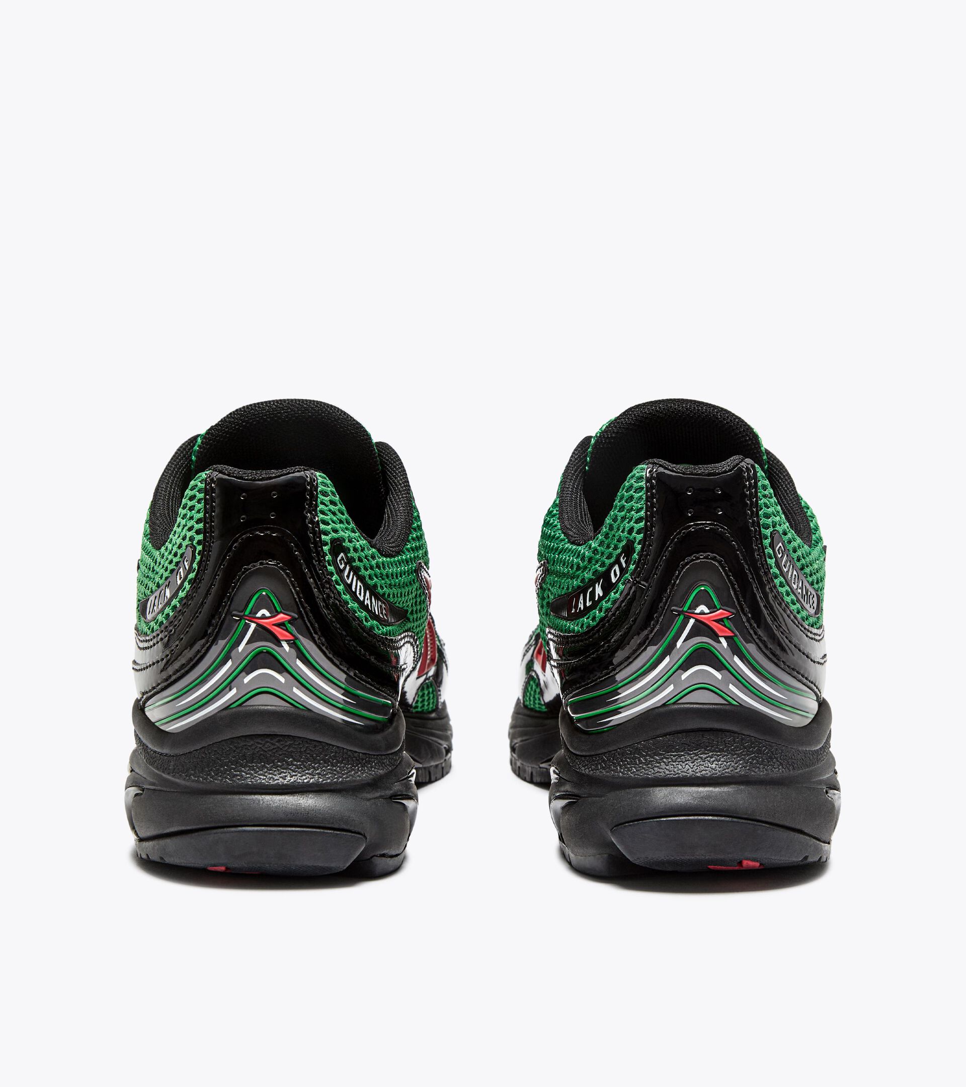 Sports shoe - All-Gender MYTHOS 280 LACK OF GUIDANCE MEADOW GREEN/BLACK - Diadora