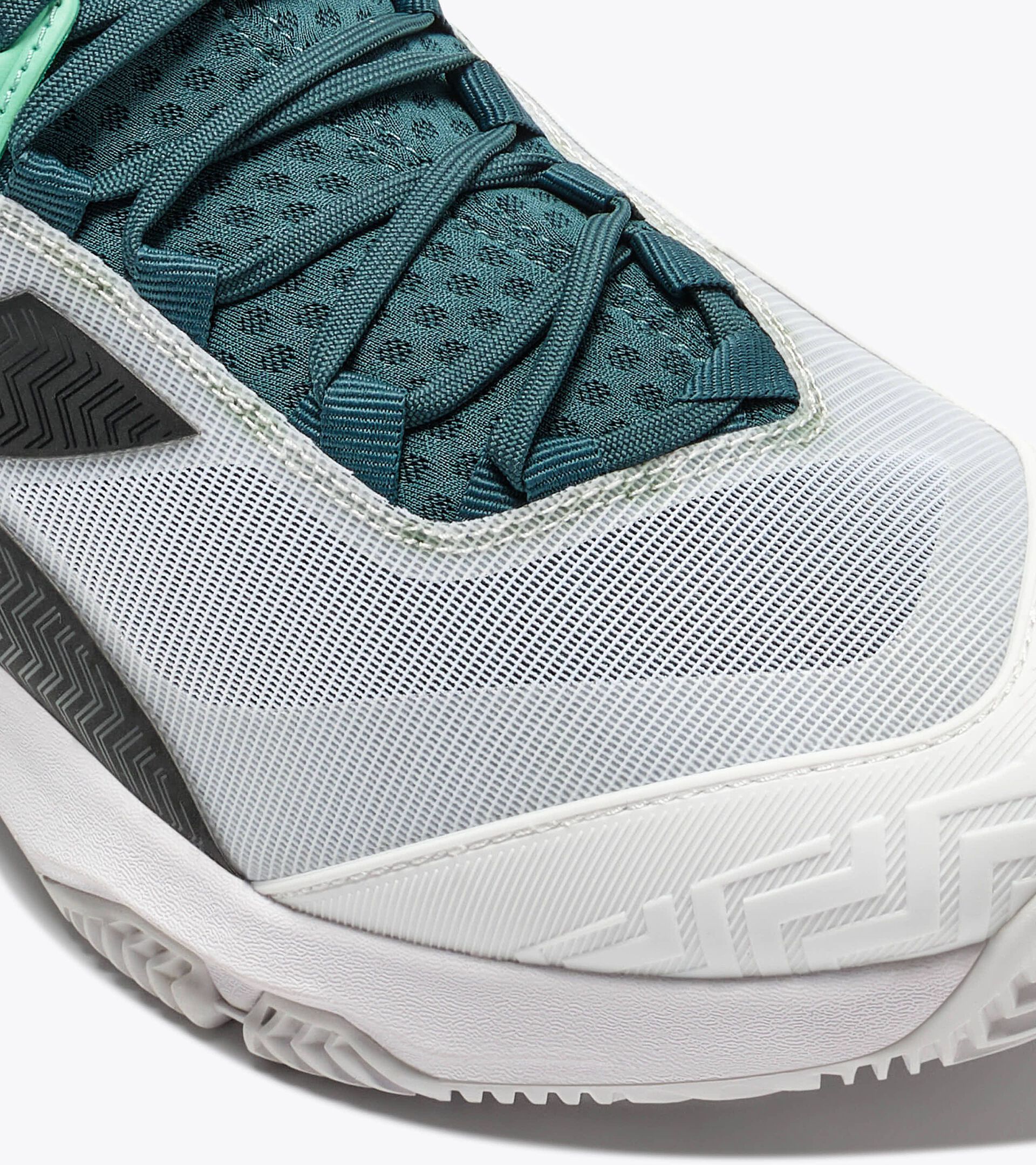 Tennis shoe for clay courts - Precision - Men&rsquo;s SPEED BLUSHIELD FLY 5 CLAY SHADED SPRUCE/BLACK/WHITE - Diadora