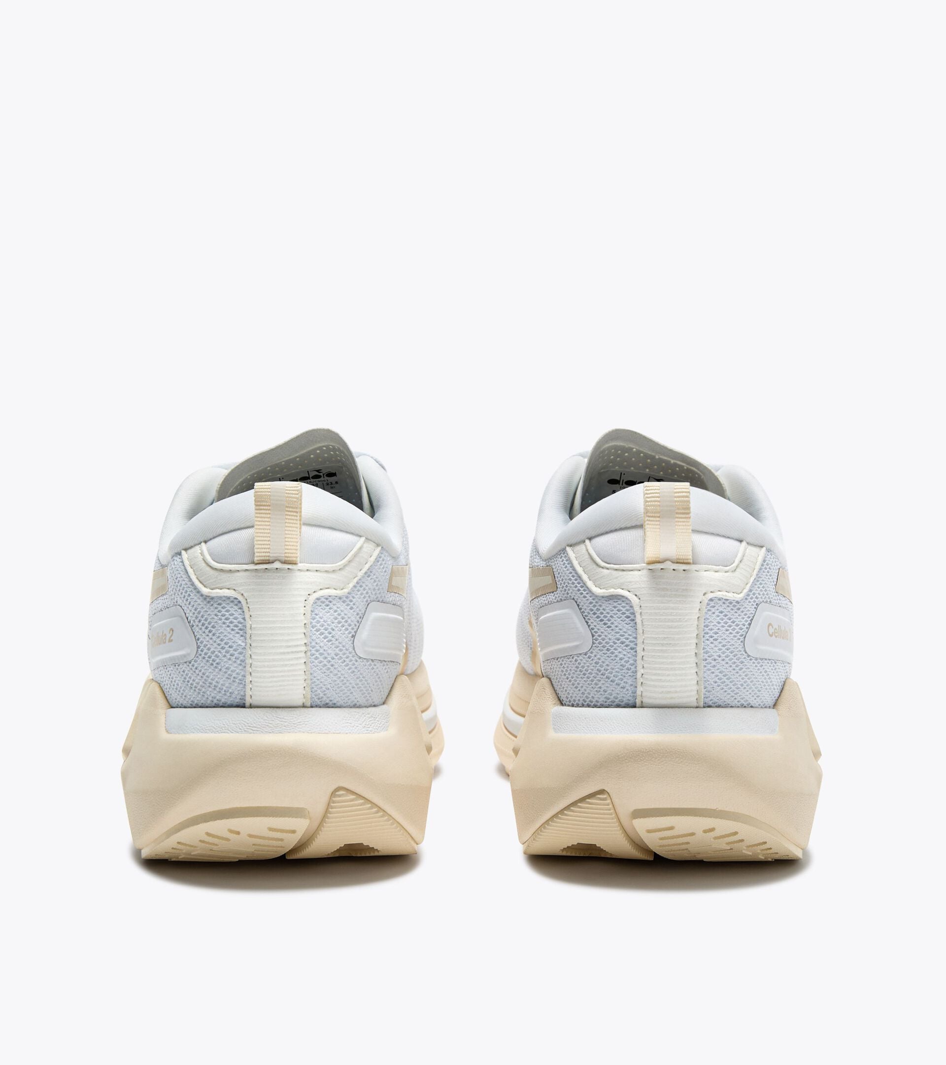 Neutral running shoe - Comfort and stability - Women's CELLULA  2 W WHITE/WHISPER WHITE - Diadora