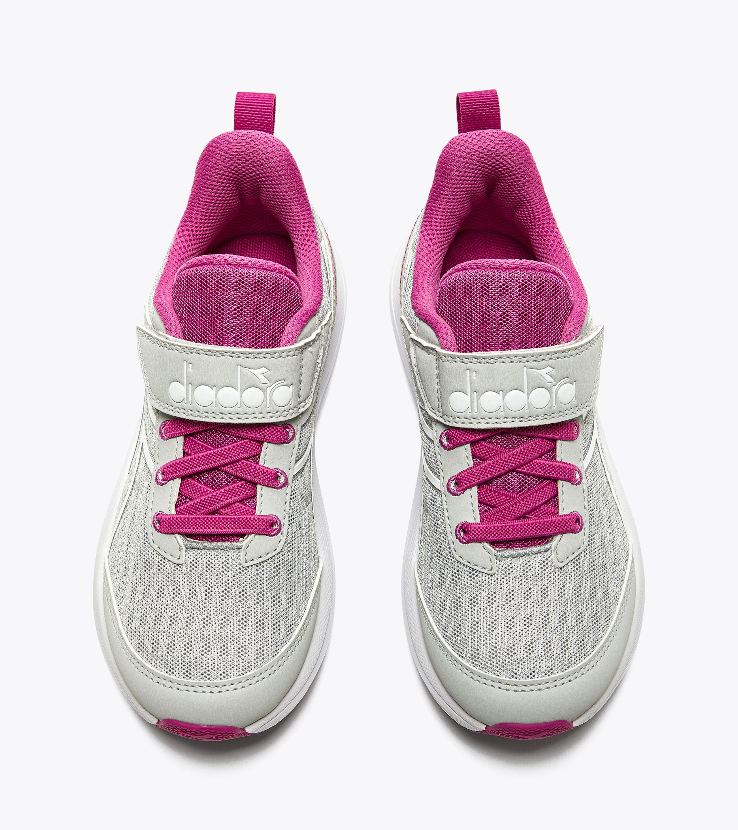 Scarpe diadora bambino argento sales