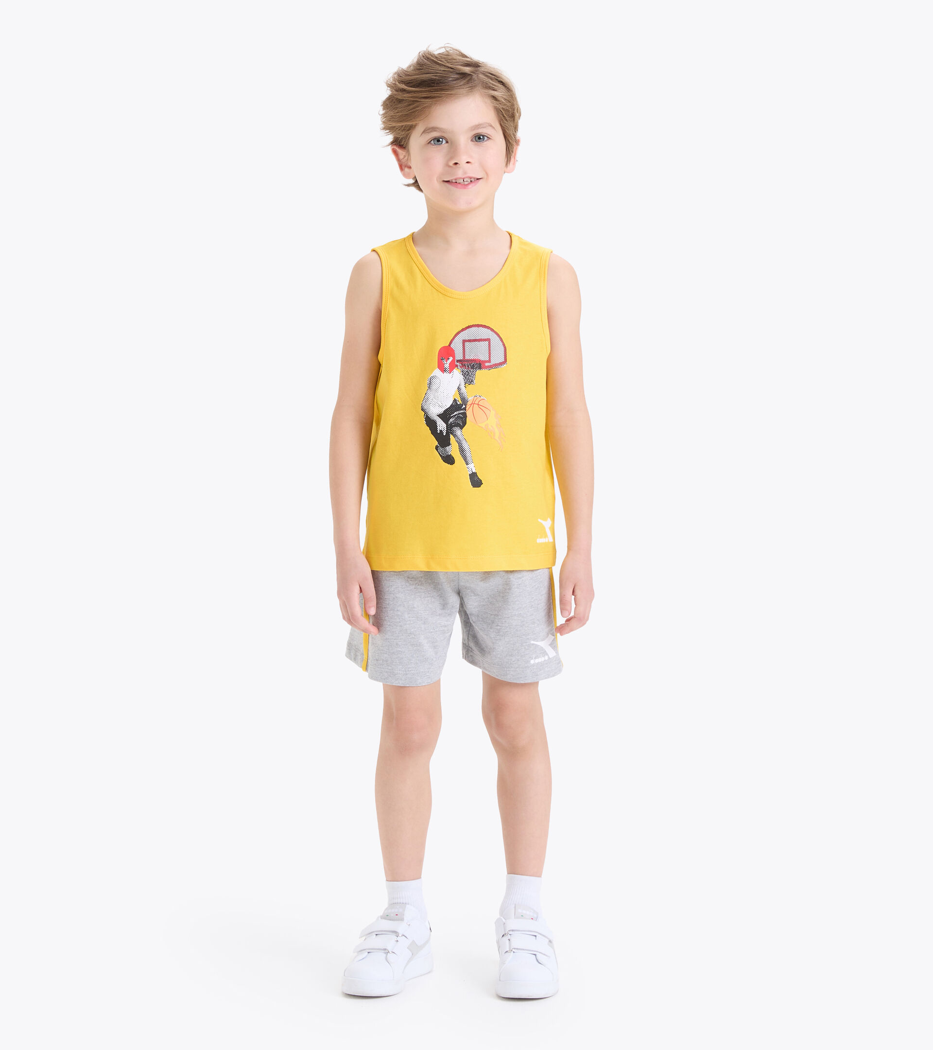 Sport set - Boys JB.SET SL SPORT ART VIBRANT YELLOW - Diadora