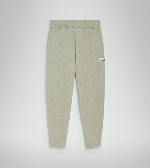 L. PANT MANIFESTO 2030, MELANGE VERT DESERT SAUGE Pantalon de sport - Femme L. PANT MANIFESTO 2030 MELANGE VERT DESERT SAUGE - Diadora