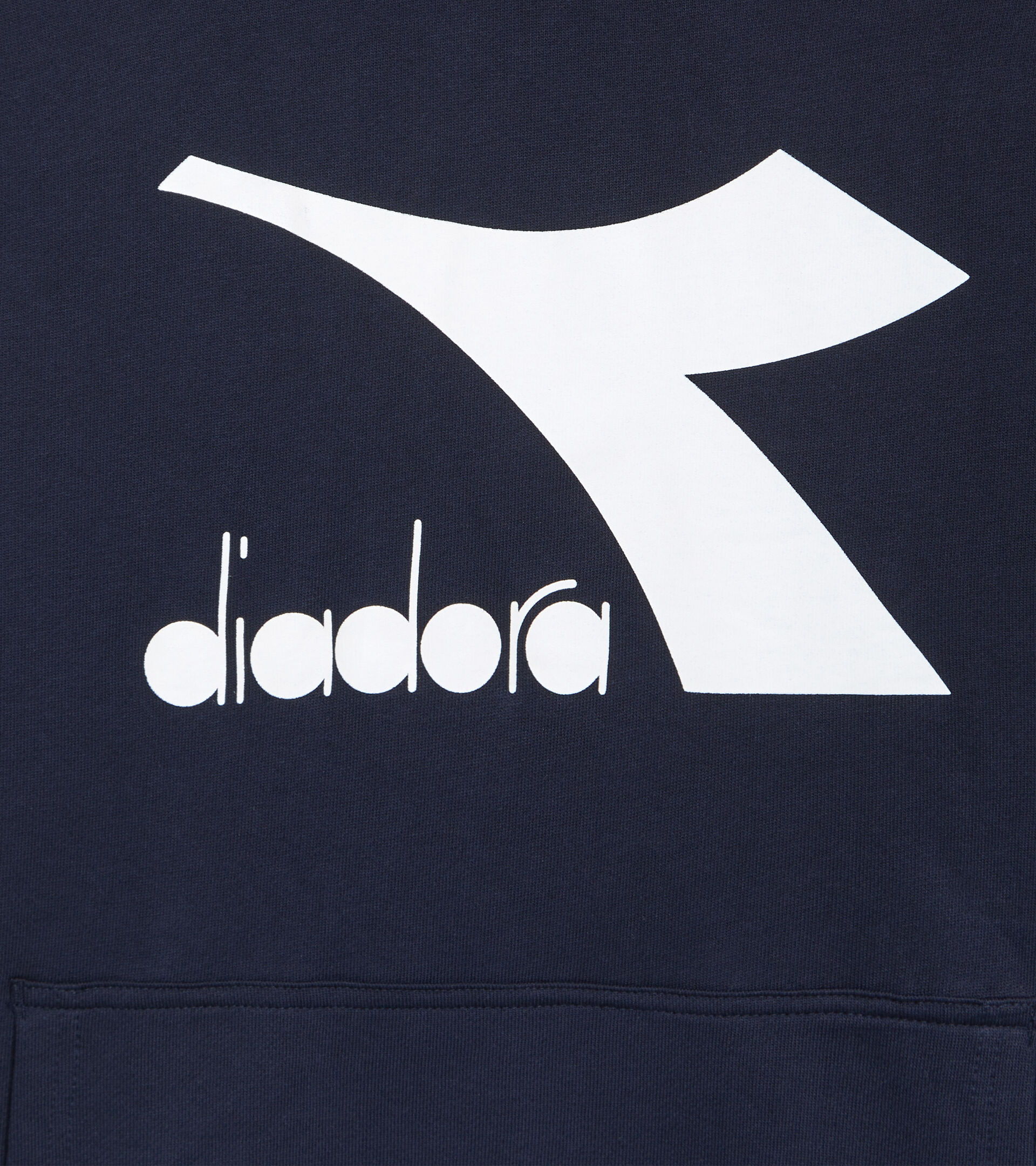 Sporty hooded sweatshirt - Men HOODIE CHROMIA CLASSIC NAVY - Diadora
