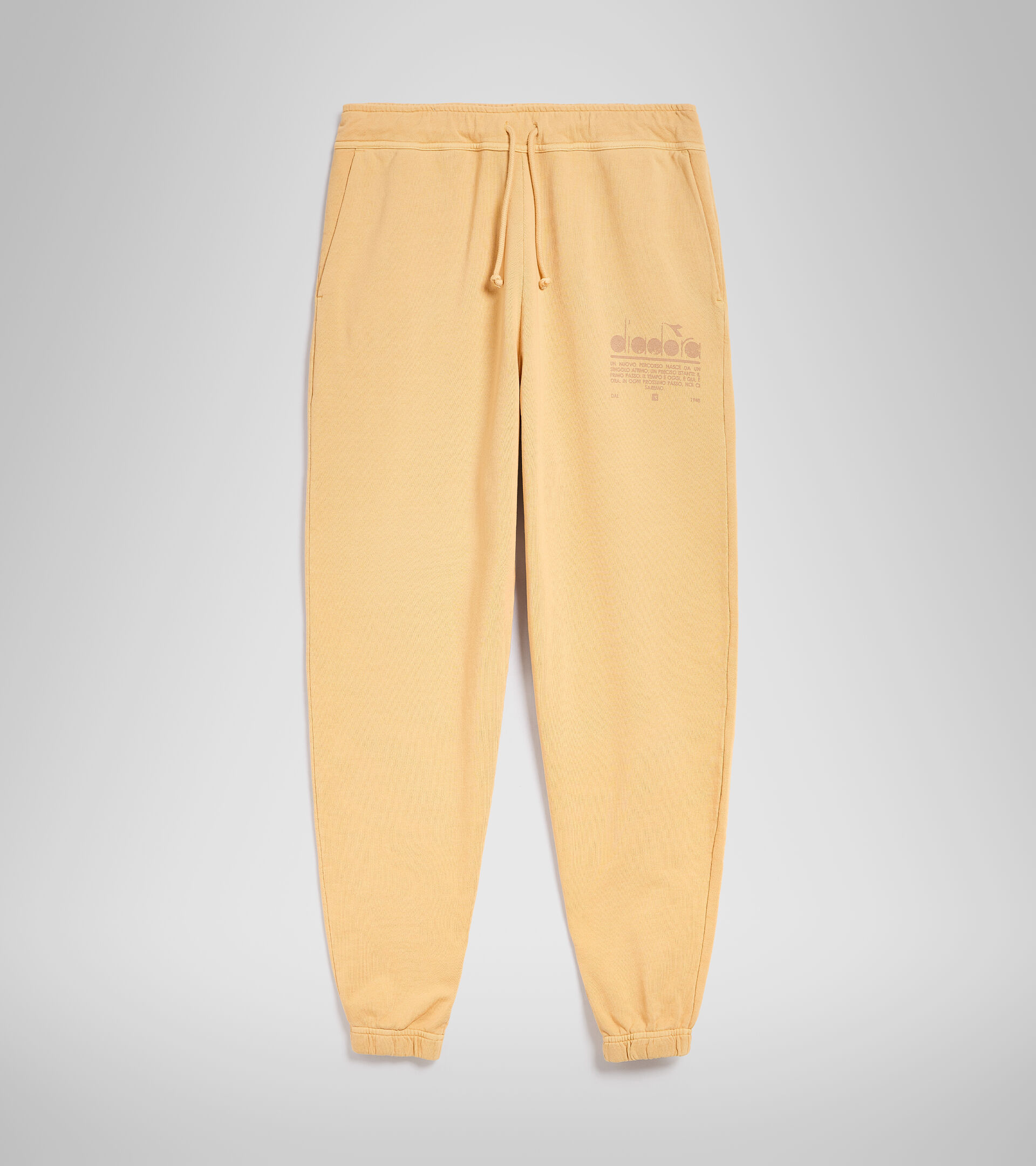 Unbrushed organic joggers - Unisex PANT MANIFESTO PALETTE DESERT MIST - Diadora