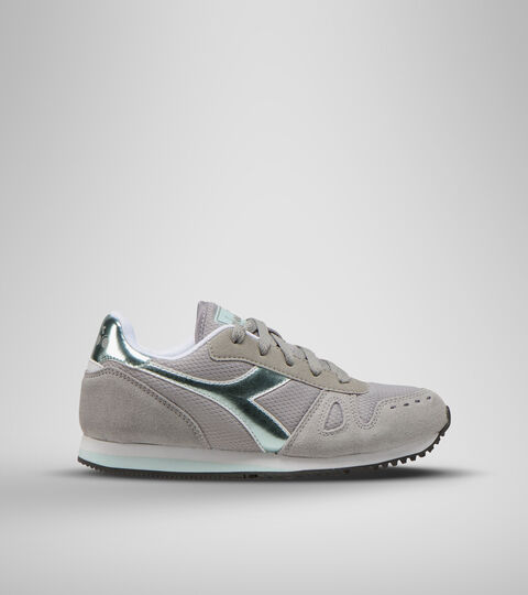 Sports shoes - Youth 8-16 years SIMPLE RUN GS GIRL PALOMA GREY - Diadora