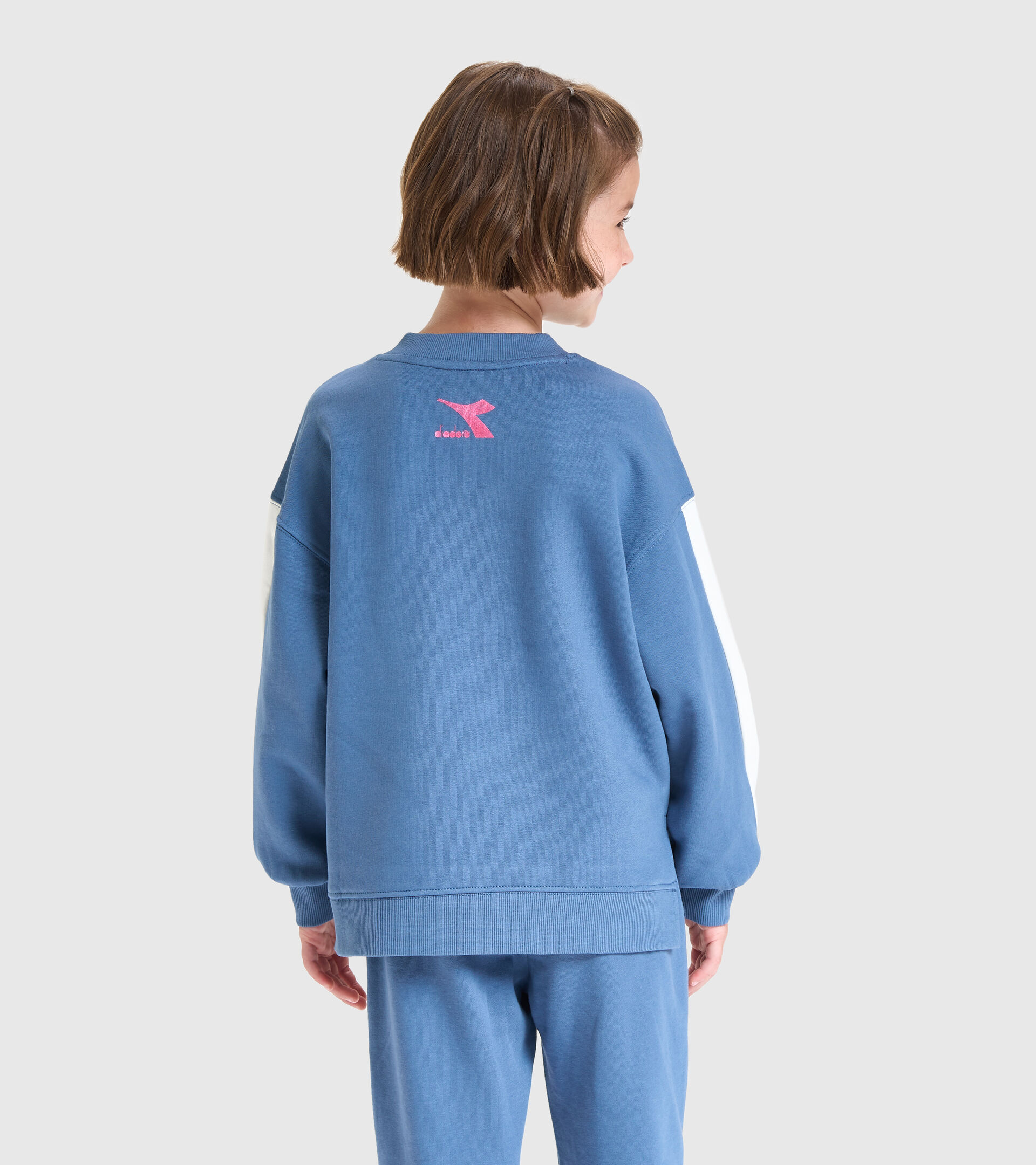 Crew-neck sweatshirt - Kids JG.SWEATSHIRT CREW TWINKLE CHINA BLUE - Diadora