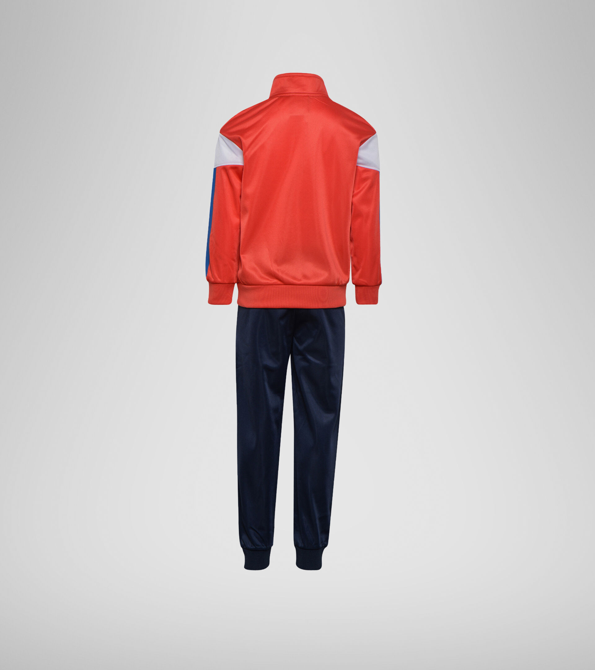 Apparel Sport BAMBINO JB. TRACKSUIT FZ DIADORA CLUB ROSSO PAPAVERO Diadora