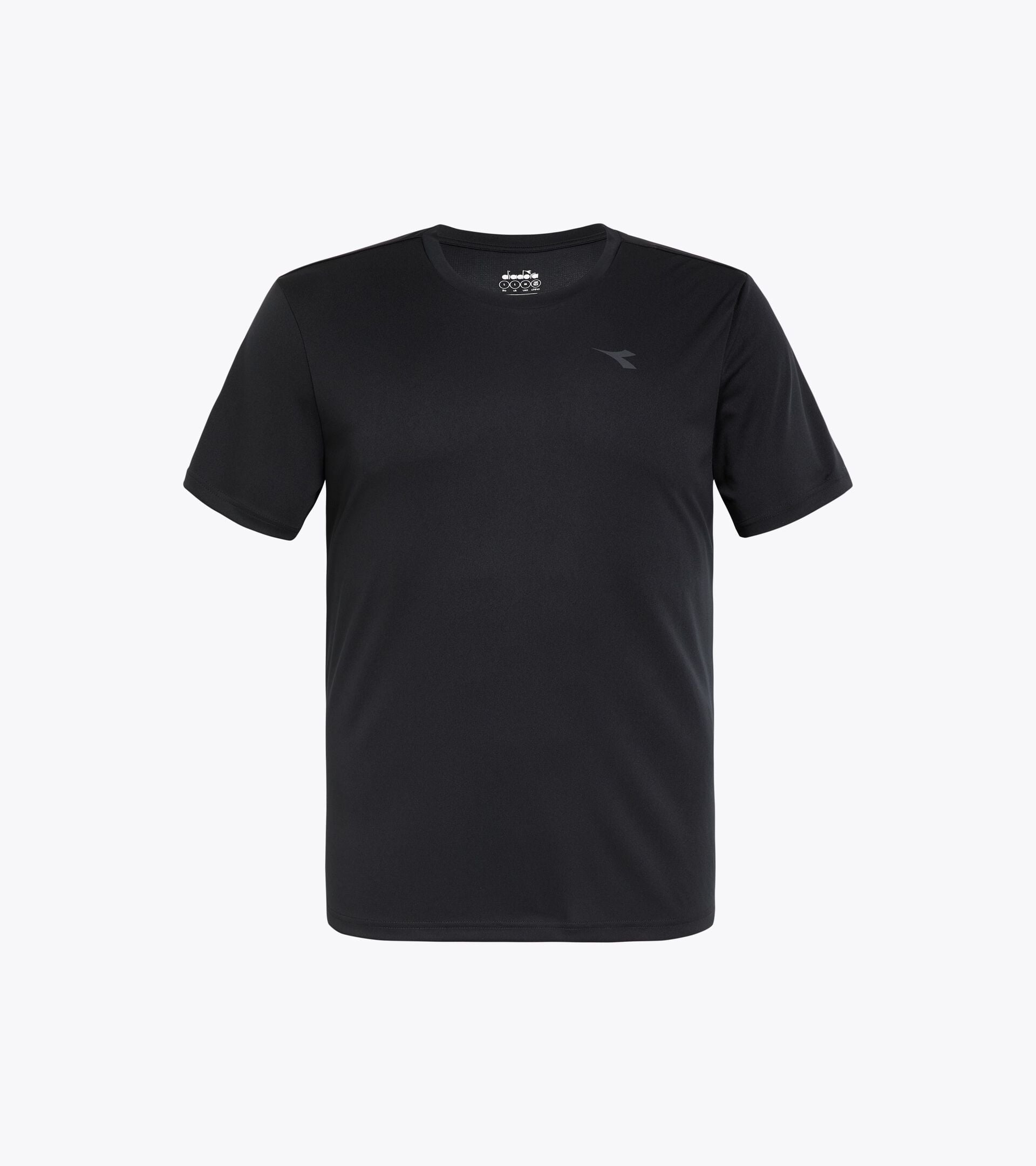 Sports t-shirt - Men RUN SS T-SHIRT BLACK - Diadora