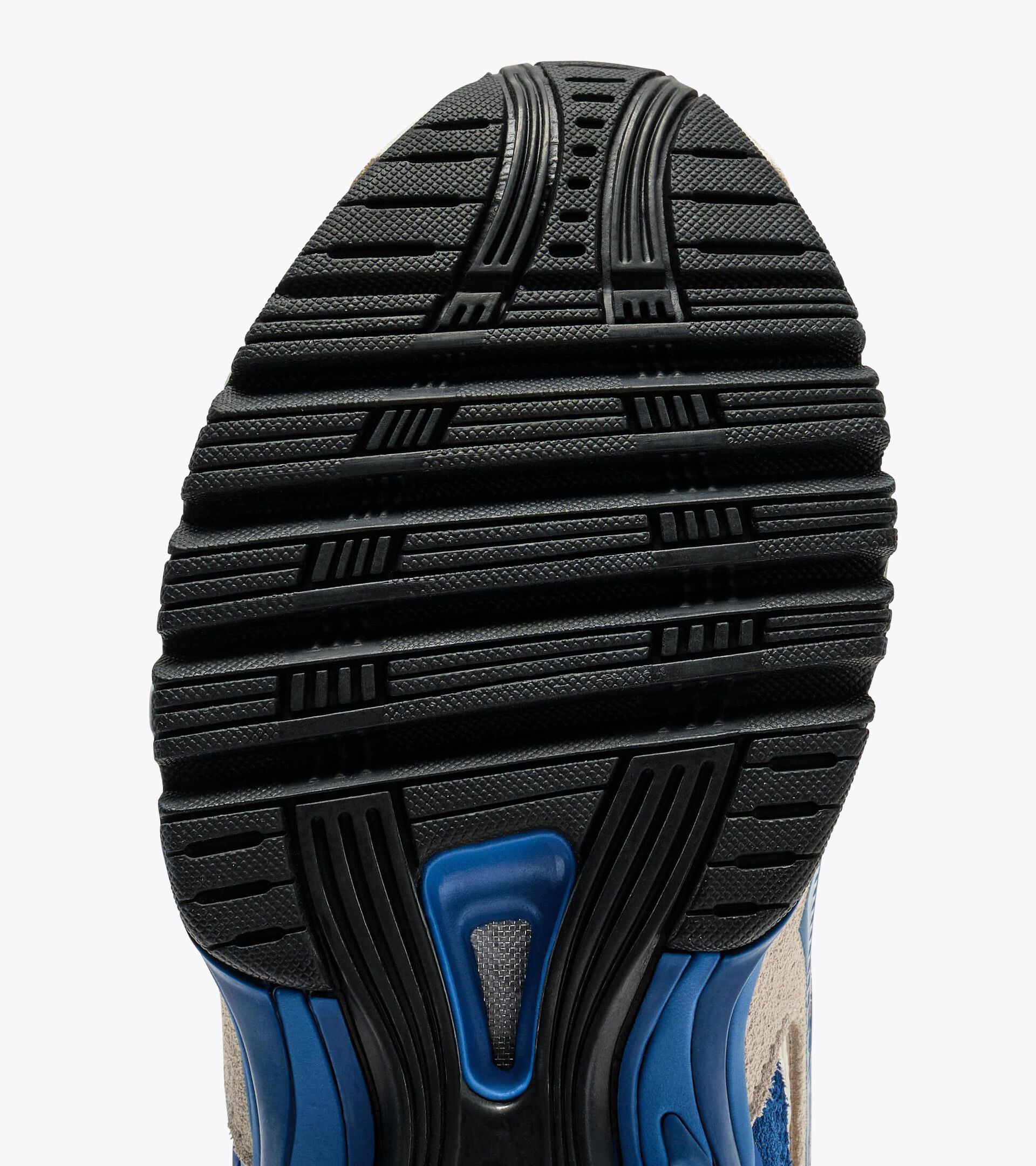 2000s-inspired Sportswear Sneakers - All-gender MYTHOS PROPULSION 280 SHADE PAPYRUS/SNORKEL BLUE - Diadora