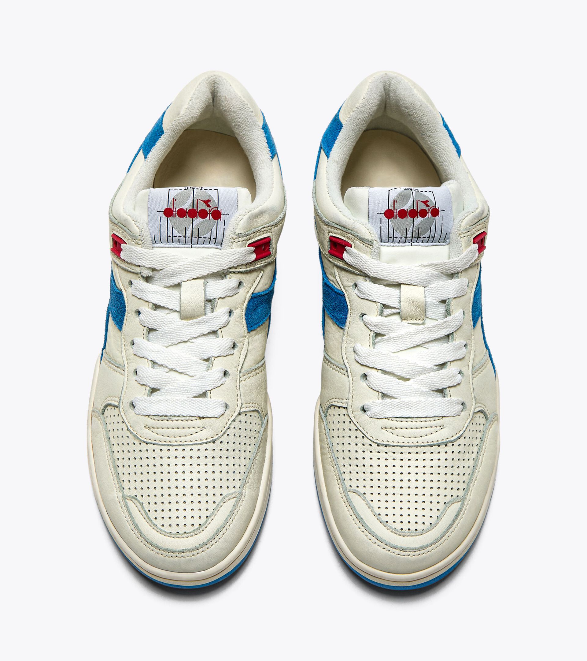 Scarpa Heritage - Made In Italy - Gender Neutral B.560 USED LEGACY ITALIA BIANCO BURRO - Diadora