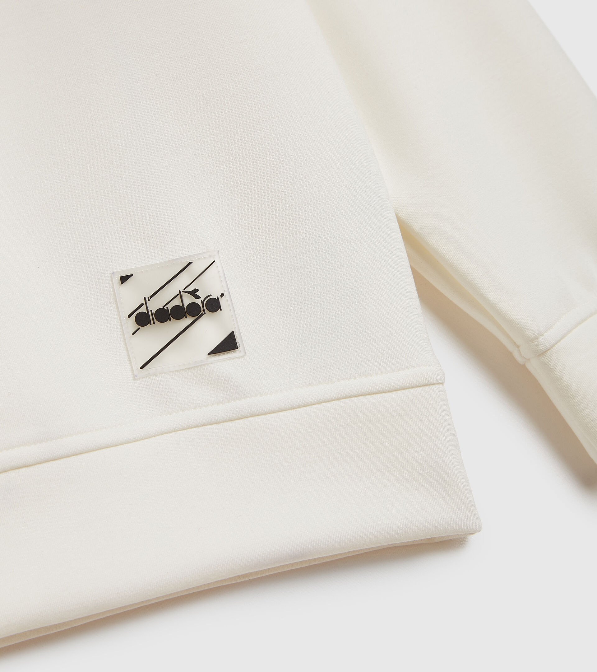 Apparel Sportswear DONNA L. SWEATSHIRT CREW URBANITY BIANCO Diadora